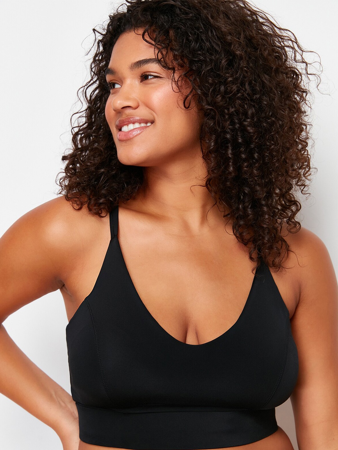 Trendyol Plus Size Full Coverage Underwired Lightly Padded Everyday Bra - All Day Comfort, Black
Trendyol Plus Size Full Coverage Underwired Lightly Padded Everyday Bra - All Day Comfort, Black