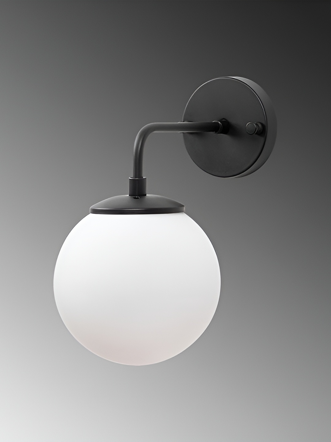Whiteray Black & White Textured Metal Contemporary Spherical Shaped Wall Lamp
Whiteray Black & White Textured Metal Contemporary Spherical Shaped Wall Lamp