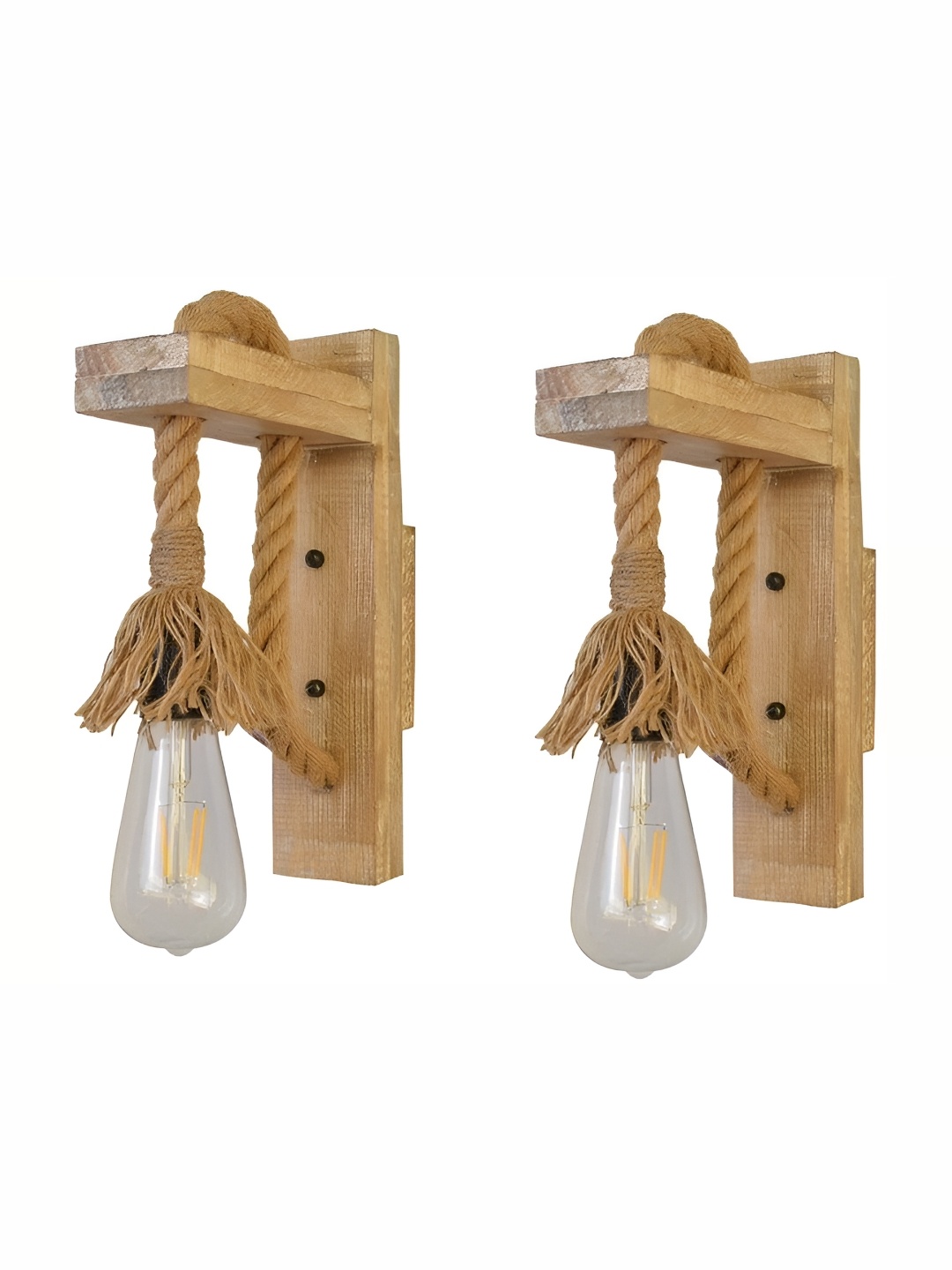 Whiteray Brown 2 Pcs Textured Wooden Contemporary Abstract Shaped Shaped Wall Lamp
Whiteray Brown 2 Pcs Textured Wooden Contemporary Abstract Shaped Shaped Wall Lamp