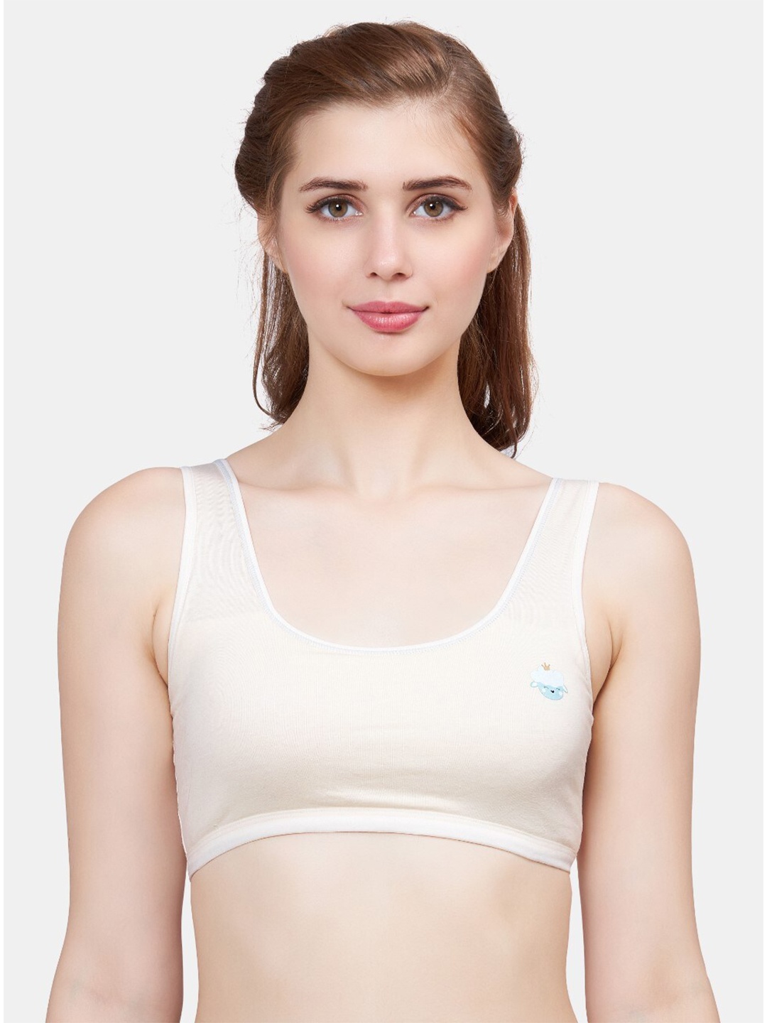 PLUMBURY Girls Non padded Seamless Cotton Beginners Bra With All Day Comfort, Beige
PLUMBURY Girls Non padded Seamless Cotton Beginners Bra With All Day Comfort, Beige