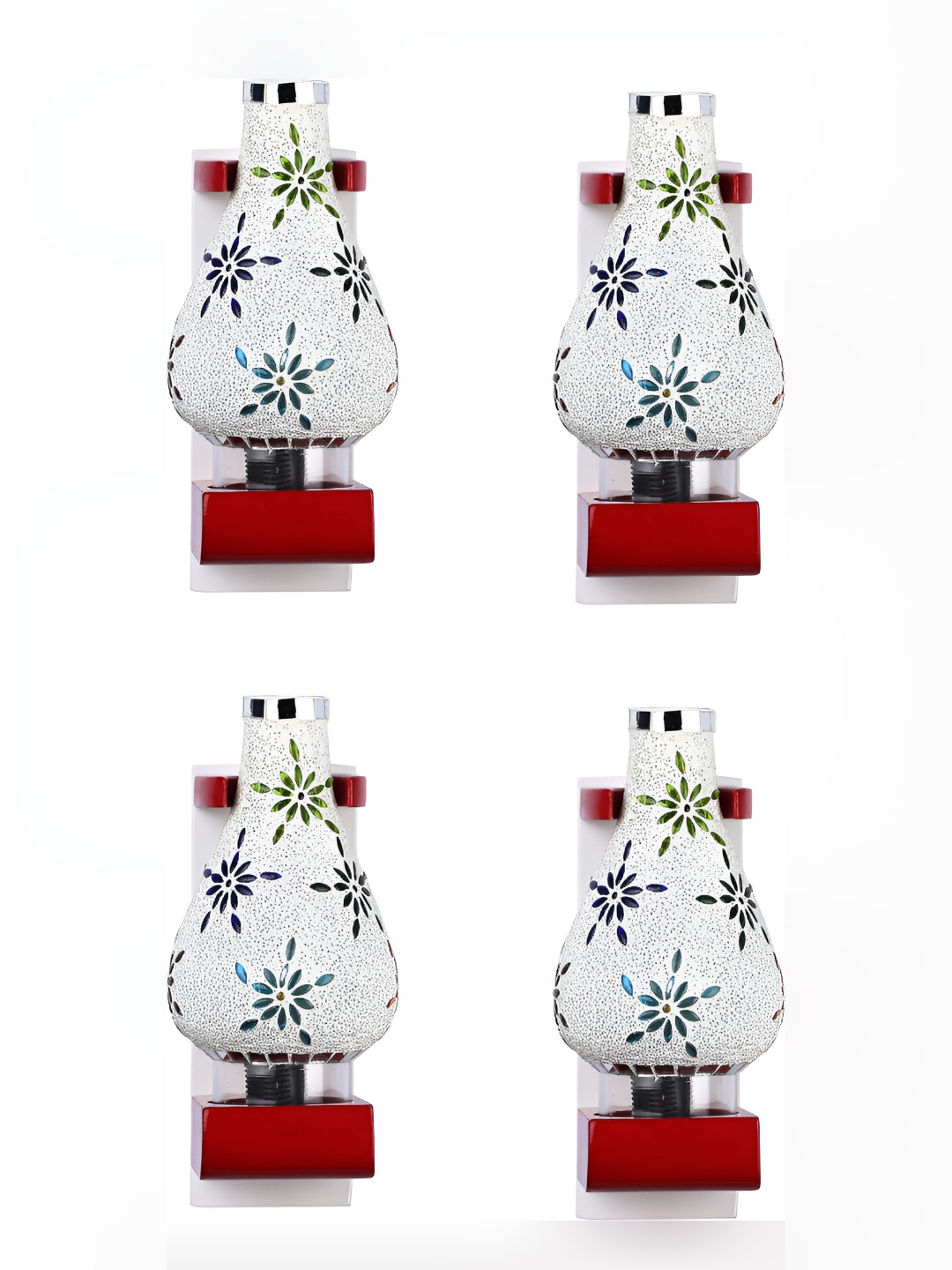 1ST TIME White & Blue 4 Pieces Textured Glass Contemporary Cylinder Shaped Wall Lamp
1ST TIME White & Blue 4 Pieces Textured Glass Contemporary Cylinder Shaped Wall Lamp