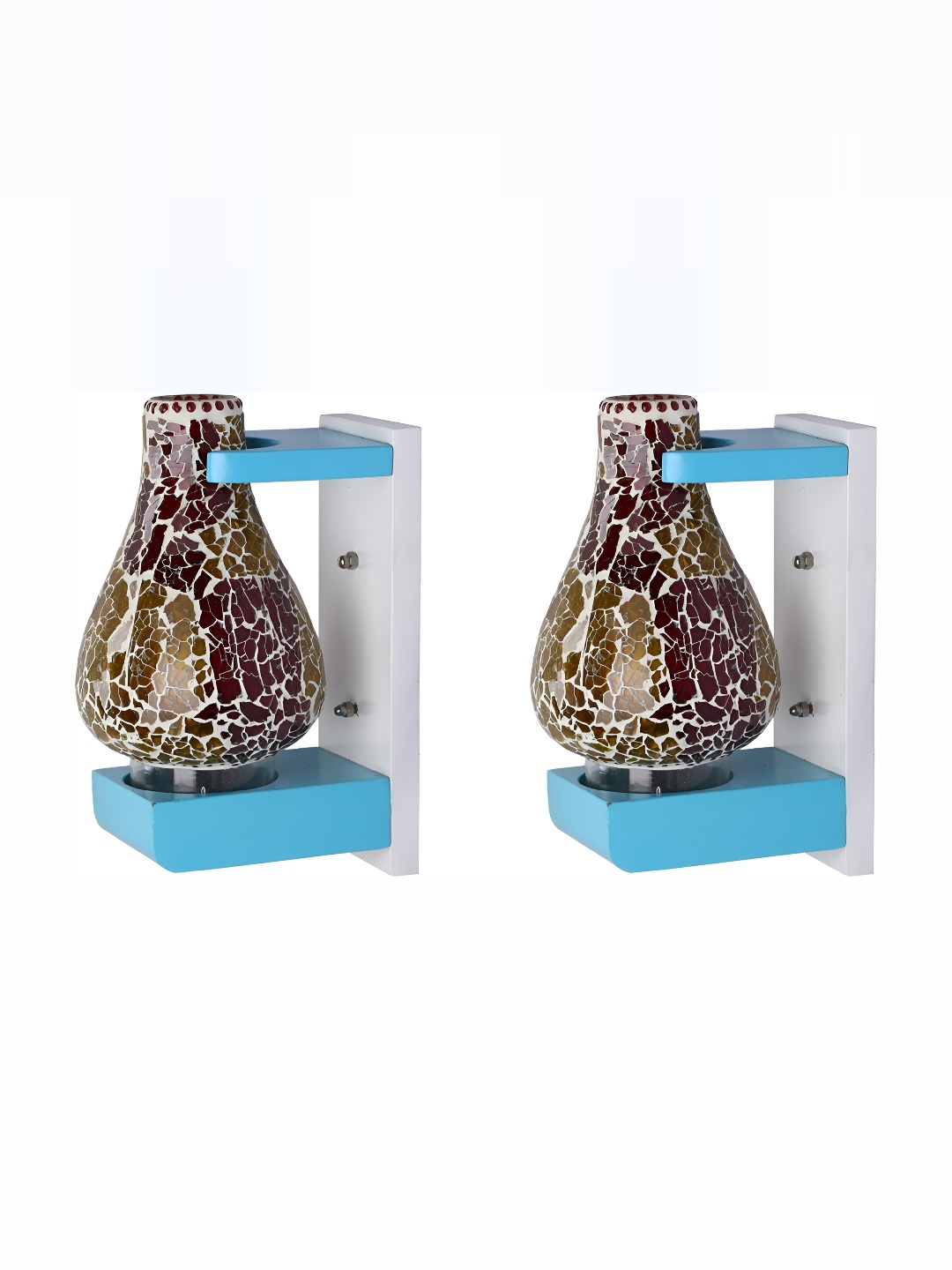 1ST TIME Brown & White 2 Pieces Printed Bell Self Assembly Glass Contemporary Wall Lamp
1ST TIME Brown & White 2 Pieces Printed Bell Self Assembly Glass Contemporary Wall Lamp