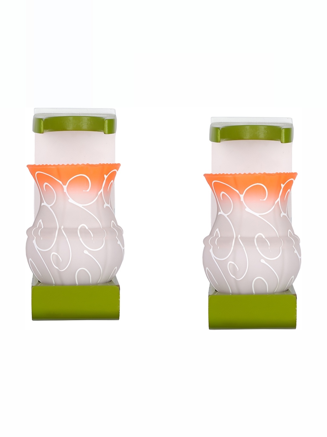 1ST TIME Orange & White 2 Pieces Printed Self Assembly Bell Glass Contemporary Wall Lamp
1ST TIME Orange & White 2 Pieces Printed Self Assembly Bell Glass Contemporary Wall Lamp