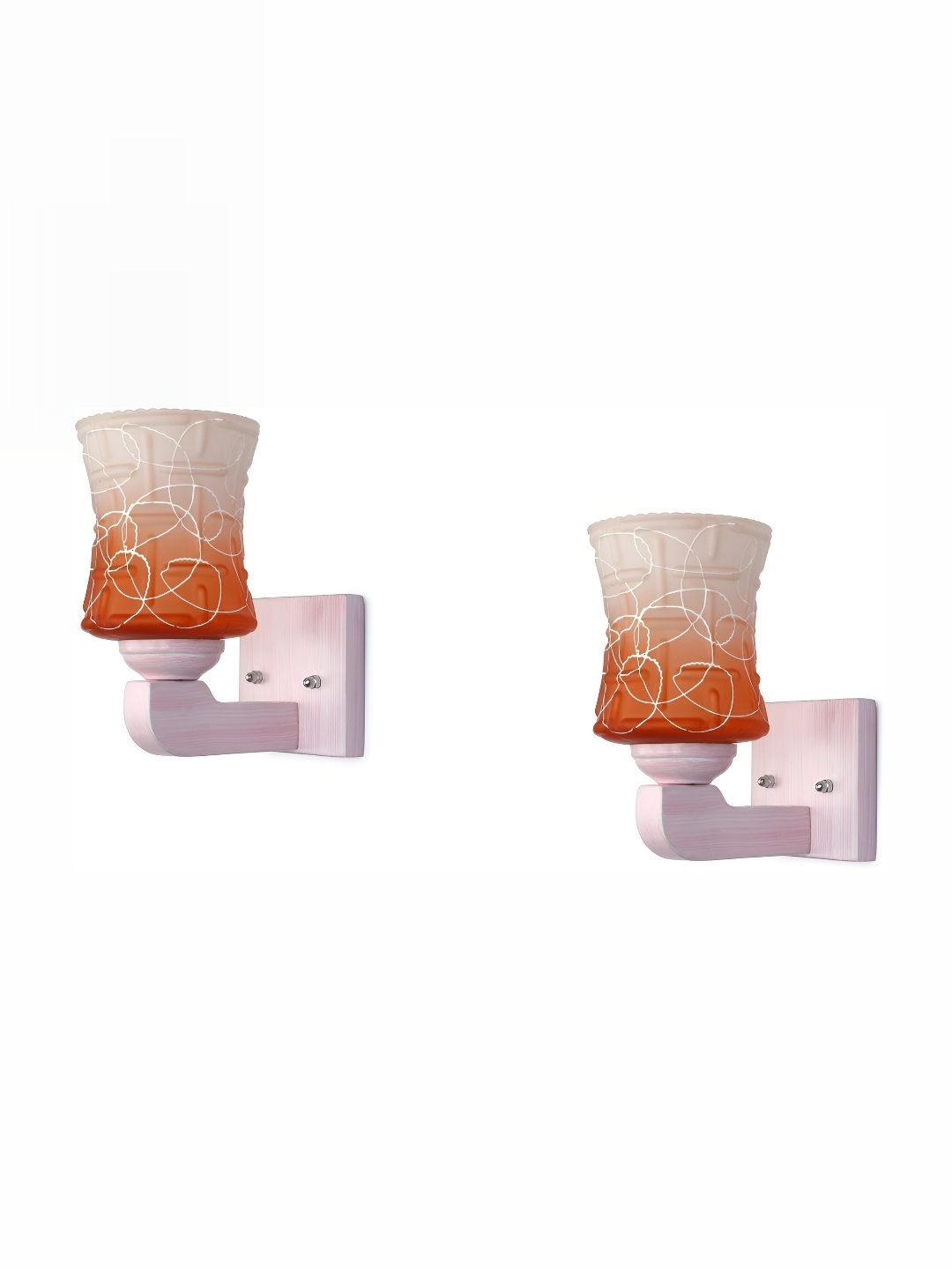 1ST TIME White & Red 2 Pieces Colourblocked Glass Traditional Cylinder Shaped Wall Lamp
1ST TIME White & Red 2 Pieces Colourblocked Glass Traditional Cylinder Shaped Wall Lamp