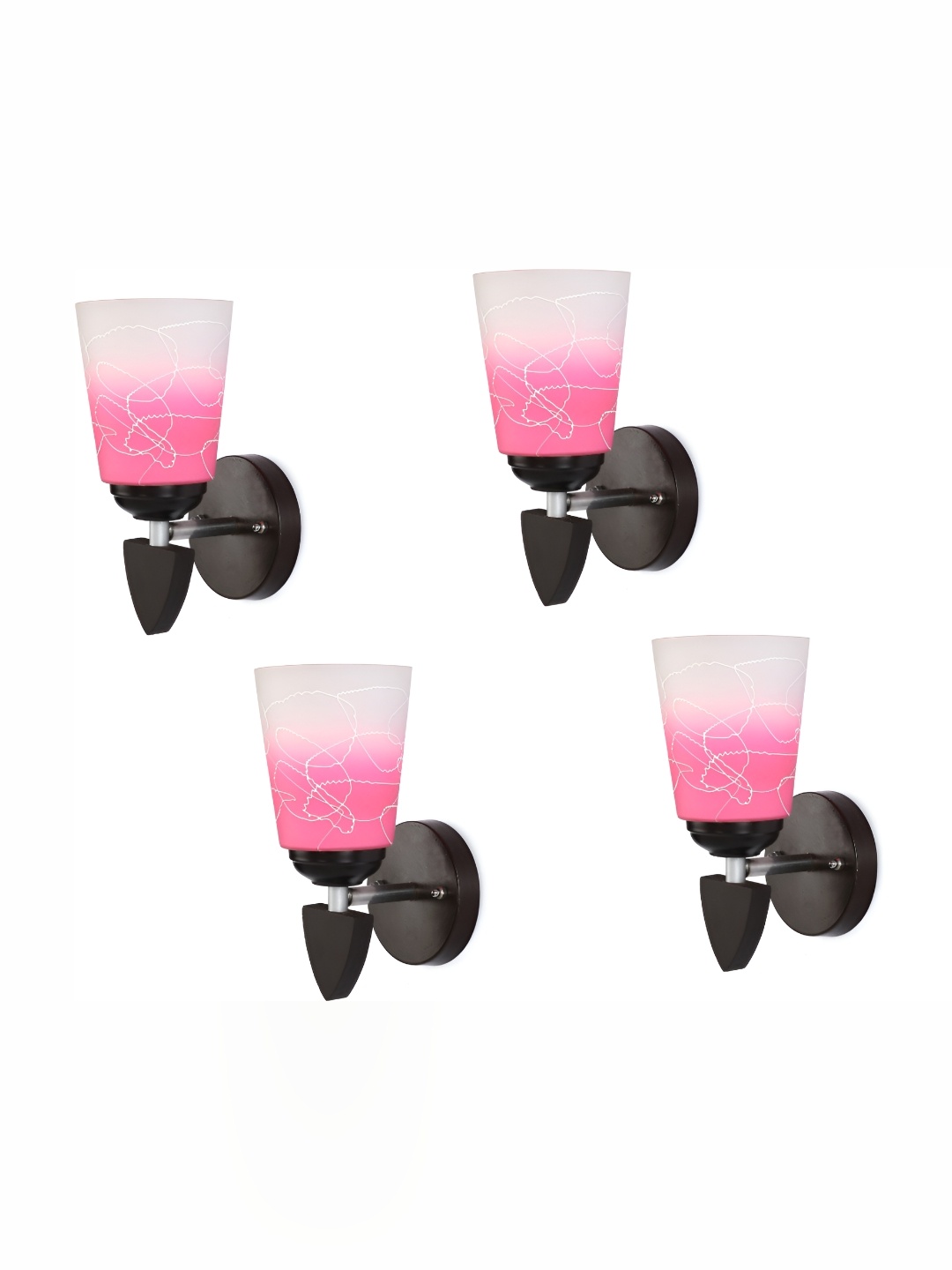 1ST TIME Pink & Pink 4 Pcs Colourblocked Glass Contemporary Frustum Shaped Wall Lamp
1ST TIME Pink & Pink 4 Pcs Colourblocked Glass Contemporary Frustum Shaped Wall Lamp