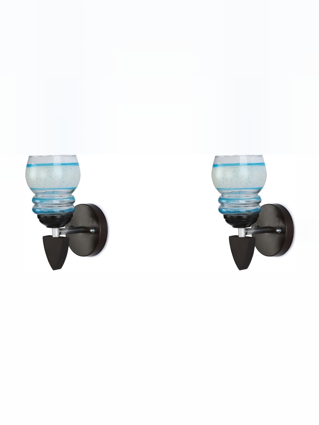 1ST TIME Blue & Black 2 Pieces Printed Glass Traditional Abstract Shaped Shaped Wall Lamp
1ST TIME Blue & Black 2 Pieces Printed Glass Traditional Abstract Shaped Shaped Wall Lamp