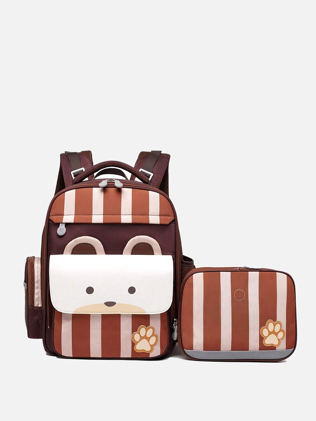 Little Surprise Box LLP Kids Colourblocked Backpack with Hip Strap Up to 15 inch, Brown
Little Surprise Box LLP Kids Colourblocked Backpack with Hip Strap Up to 15 inch, Brown