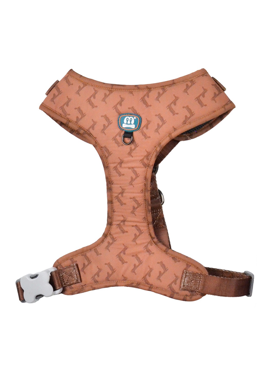 Emily pets Graphic Printed Adjustable Step-in Dog Harness Breathable Vest for Puppy, Brown
Emily pets Graphic Printed Adjustable Step-in Dog Harness Breathable Vest for Puppy, Brown