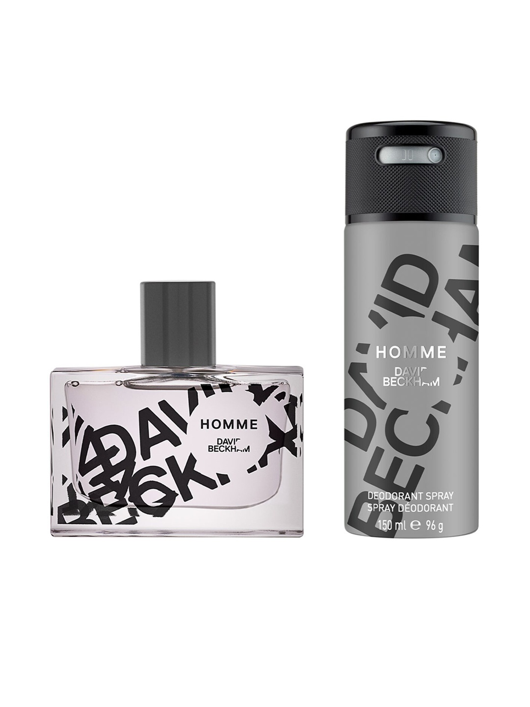 DAVID BECKHAM Men Homme Long Lasting Eau De Toilette - 75ml & Deodorant Spray - 150ml, Transparent
DAVID BECKHAM Men Homme Long Lasting Eau De Toilette - 75ml & Deodorant Spray - 150ml, Transparent