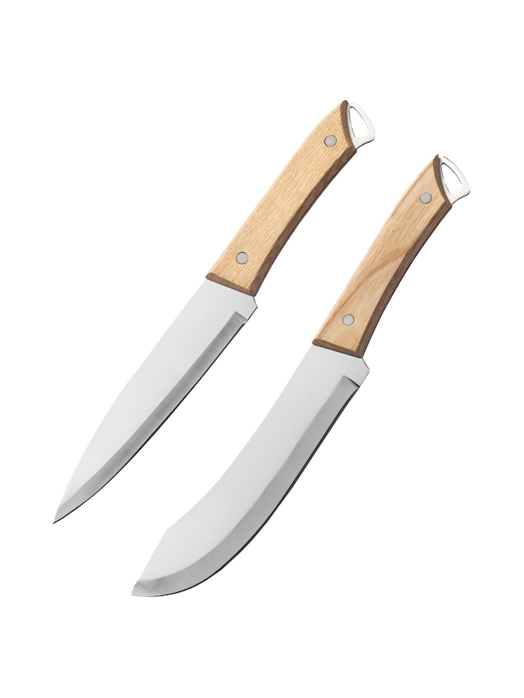P-Plus International Grey 2 Pieces Stainless Steel Kitchen Knife & Butcher Knife, Silver
P-Plus International Grey 2 Pieces Stainless Steel Kitchen Knife & Butcher Knife, Silver