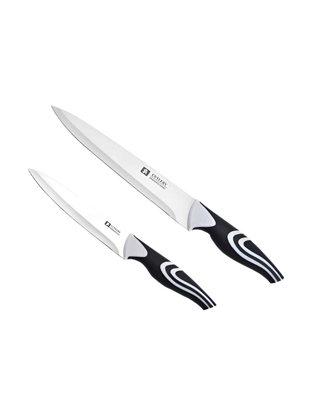 P-Plus International Silver Toned 2 Pieces Stainless Steel Meat Cleaver & Chopping Knifes
P-Plus International Silver Toned 2 Pieces Stainless Steel Meat Cleaver & Chopping Knifes