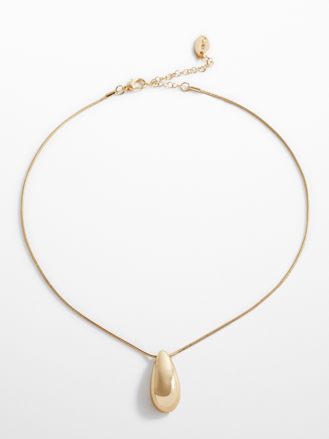 MANGO Minimal Pendent Necklace, Gold