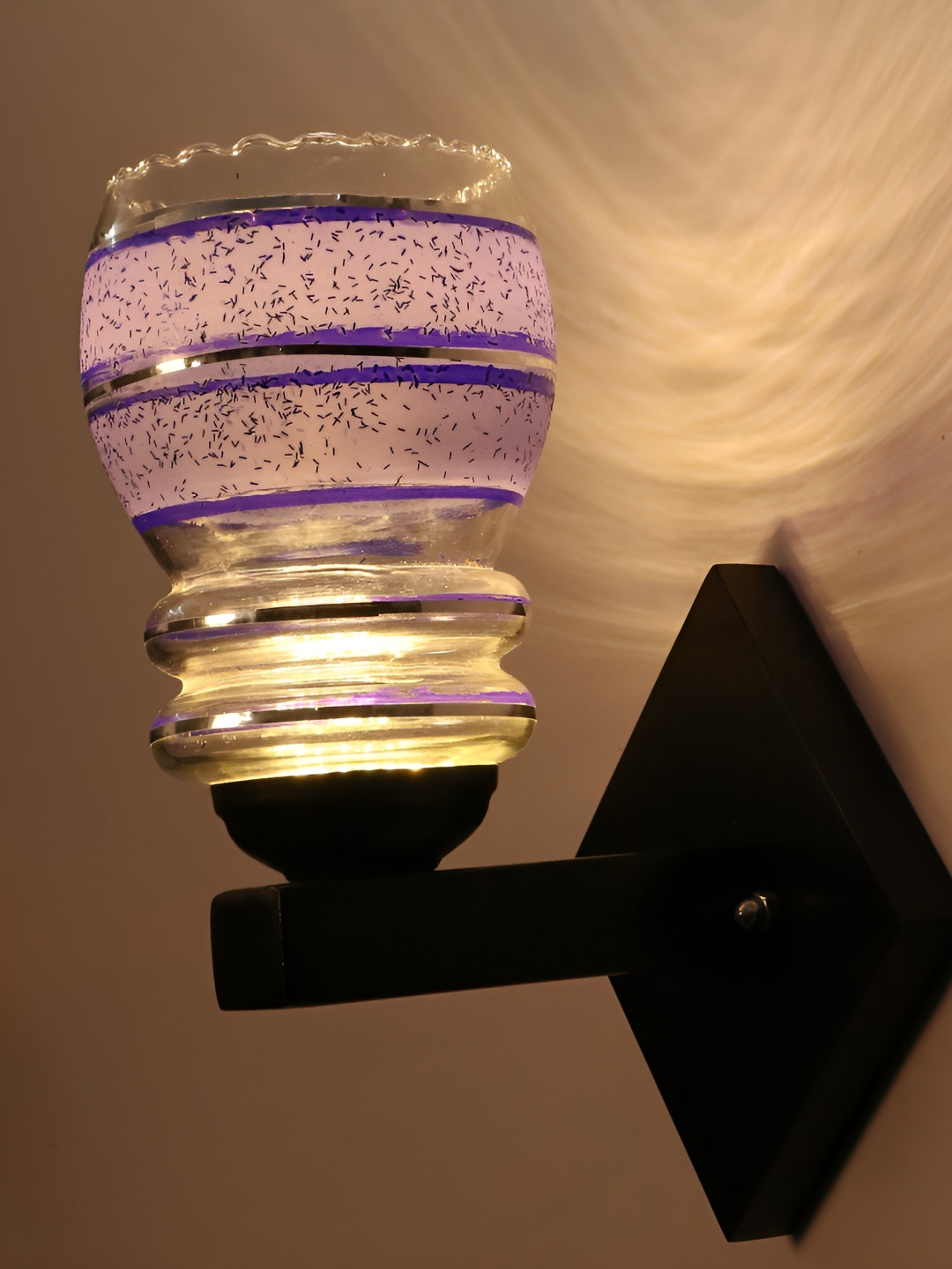 1ST TIME Blue & Transparent Printed Glass Contemporary Wall Lamp
1ST TIME Blue & Transparent Printed Glass Contemporary Wall Lamp