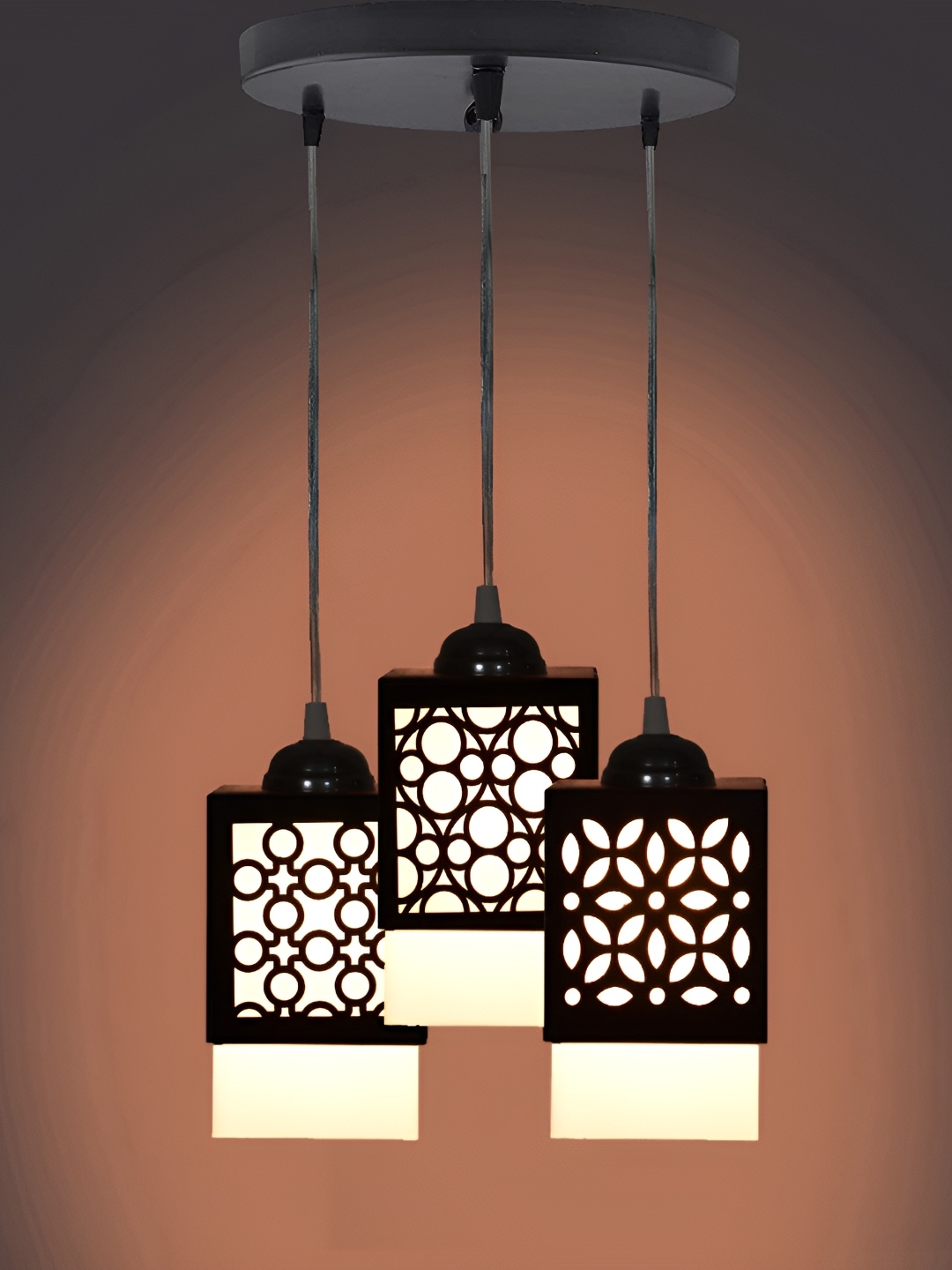 1ST TIME Black & White Textured Wooden Traditional Rectangle Shaped Ceiling Lamp
1ST TIME Black & White Textured Wooden Traditional Rectangle Shaped Ceiling Lamp