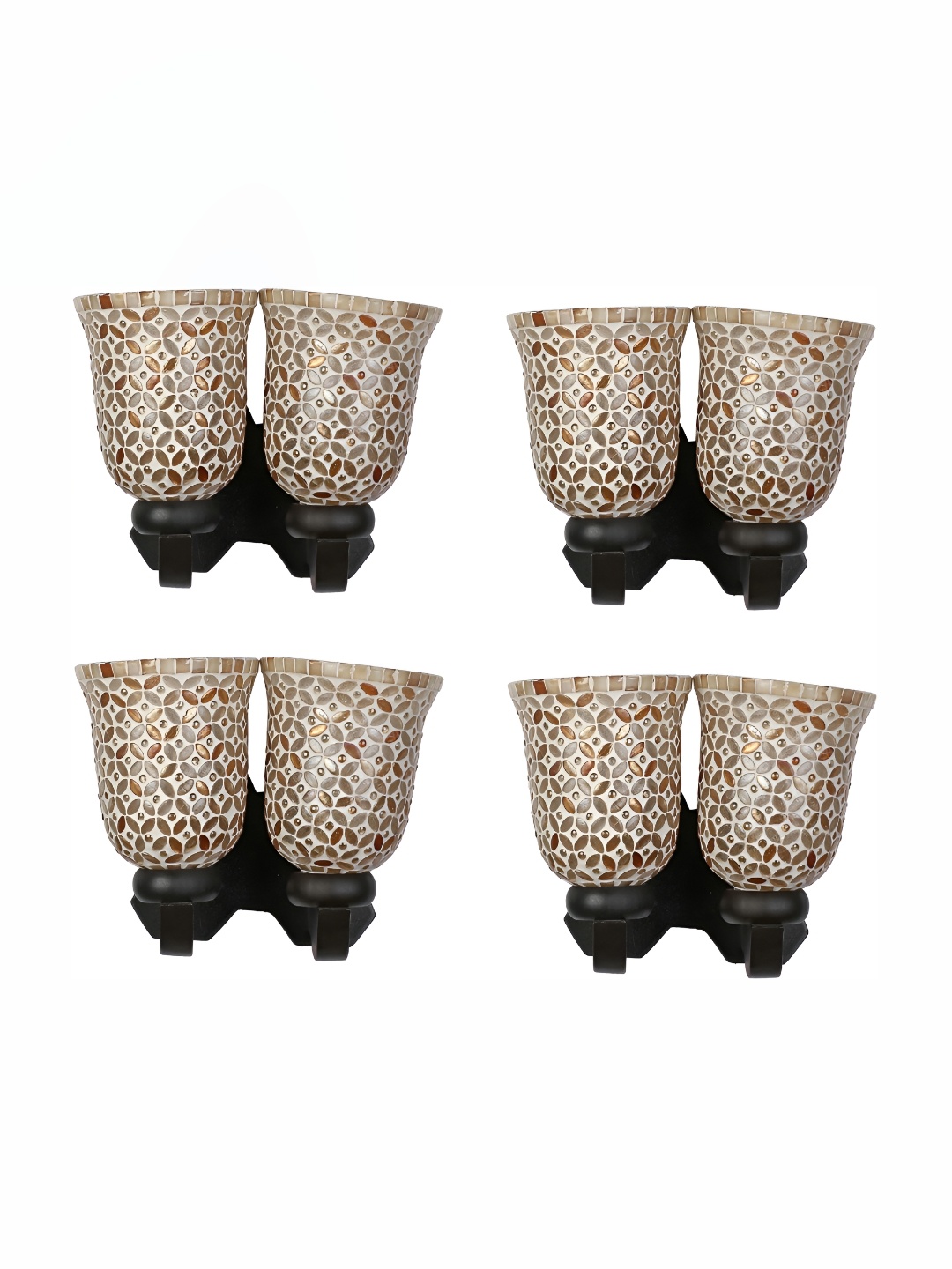 1ST TIME White & Brown 4 Pieces Printed Glass Contemporary Abstract Shaped Wall Lamps
1ST TIME White & Brown 4 Pieces Printed Glass Contemporary Abstract Shaped Wall Lamps