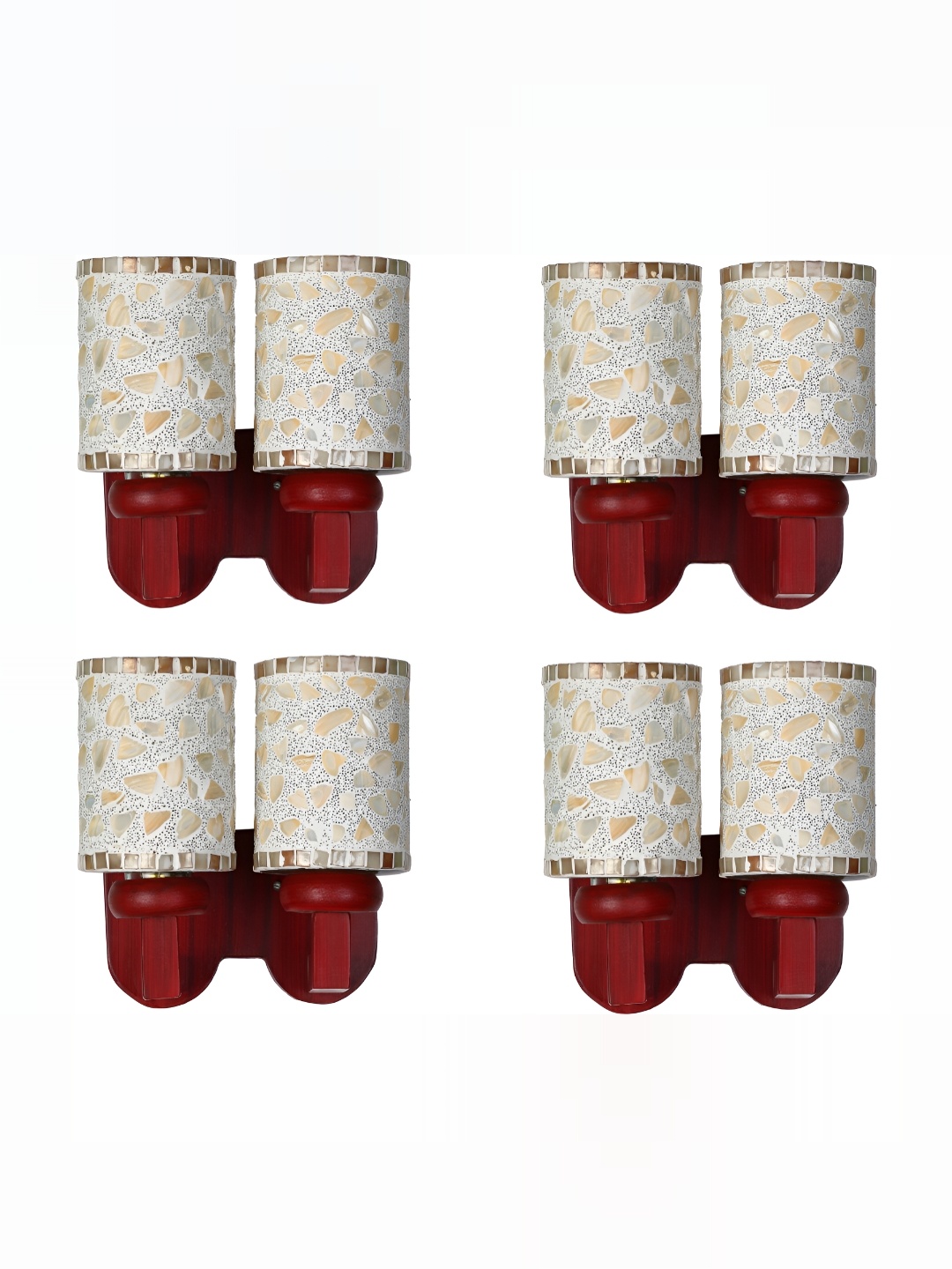 1ST TIME White 4 Pieces Textured Glass Self Assembly Cylinder Contemporary Wall Lamps
1ST TIME White 4 Pieces Textured Glass Self Assembly Cylinder Contemporary Wall Lamps