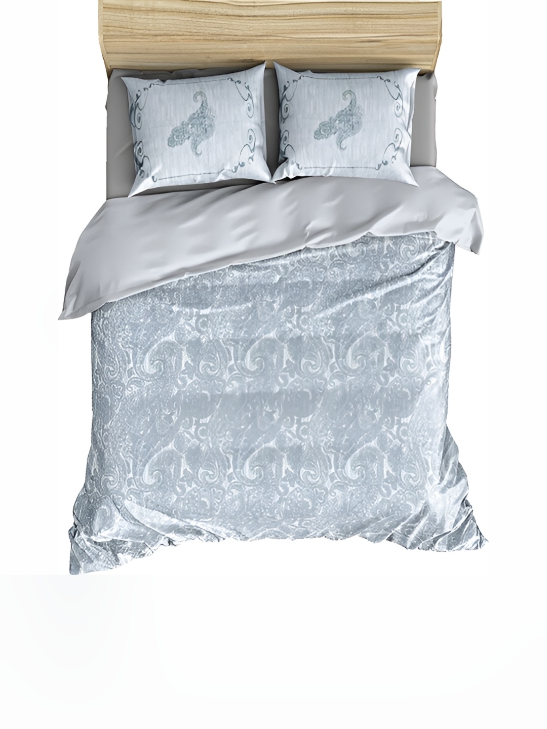 borato Blue & White Geometric Cotton 300 TC King Bedsheet with 2 Pillow Covers
borato Blue & White Geometric Cotton 300 TC King Bedsheet with 2 Pillow Covers