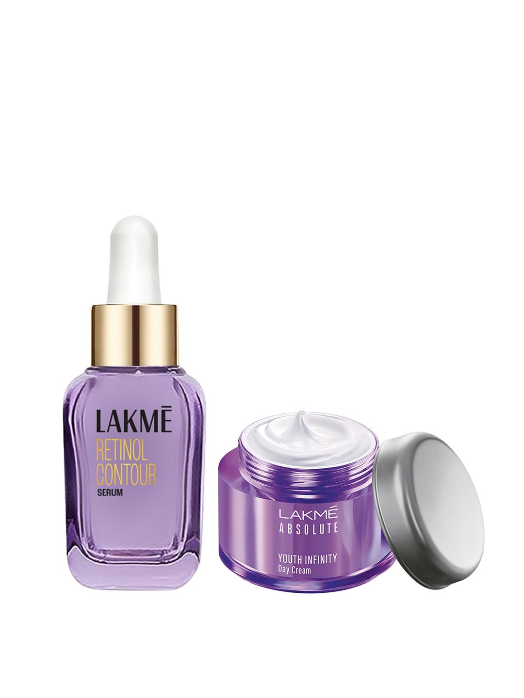 Lakme Absolute Youth Set of Skin Sculpting Day Creme - 15 g & Infinity Face Serum - 15 ml, Purple
Lakme Absolute Youth Set of Skin Sculpting Day Creme - 15 g & Infinity Face Serum - 15 ml, Purple