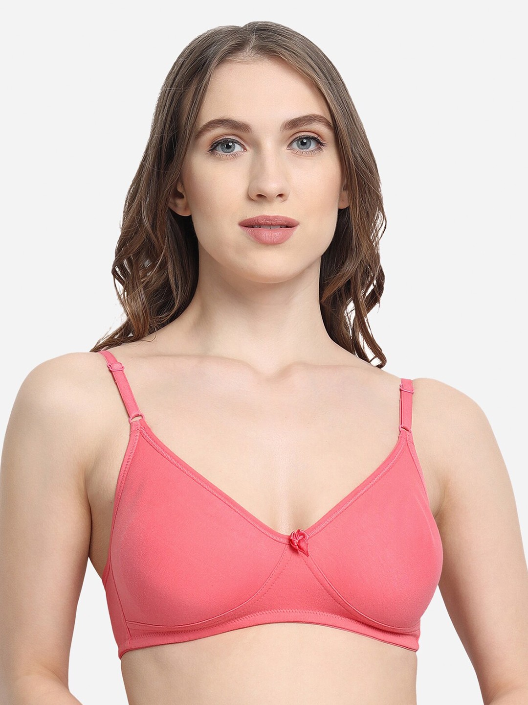 VStar Non Padded Medium Coverage Double Layered Everyday Bra With All Day Comfort, Peach
VStar Non Padded Medium Coverage Double Layered Everyday Bra With All Day Comfort, Peach