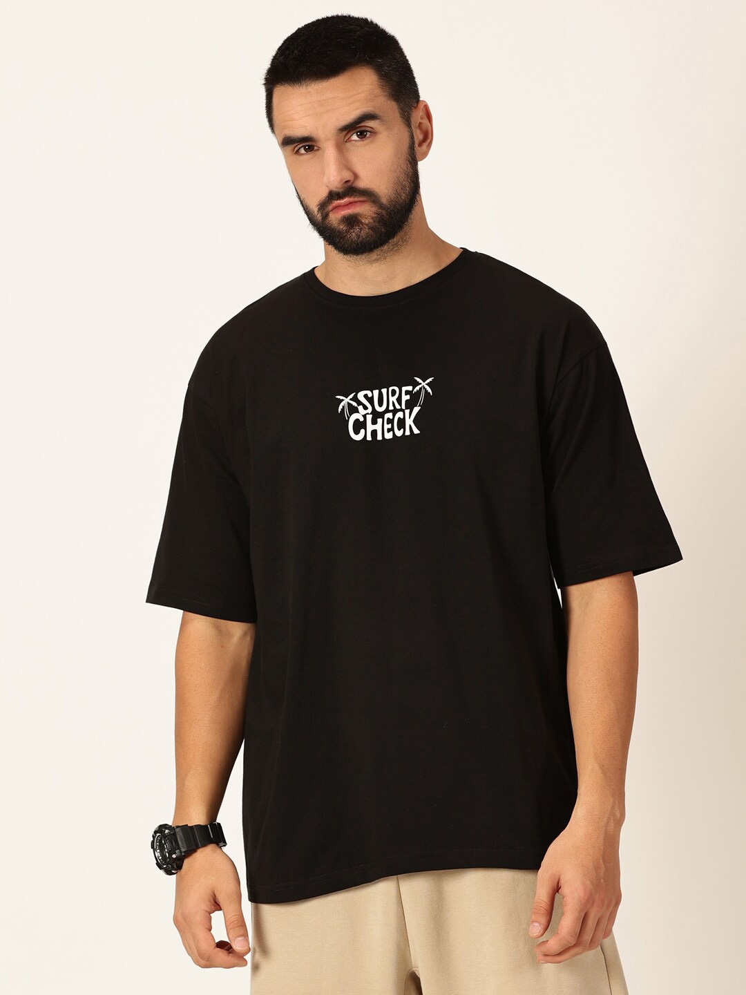 Thomas Scott Typography Printed Round Neck Drop-Shoulder Sleeves Bio Finish T-shirt, Black
Thomas Scott Typography Printed Round Neck Drop-Shoulder Sleeves Bio Finish T-shirt, Black