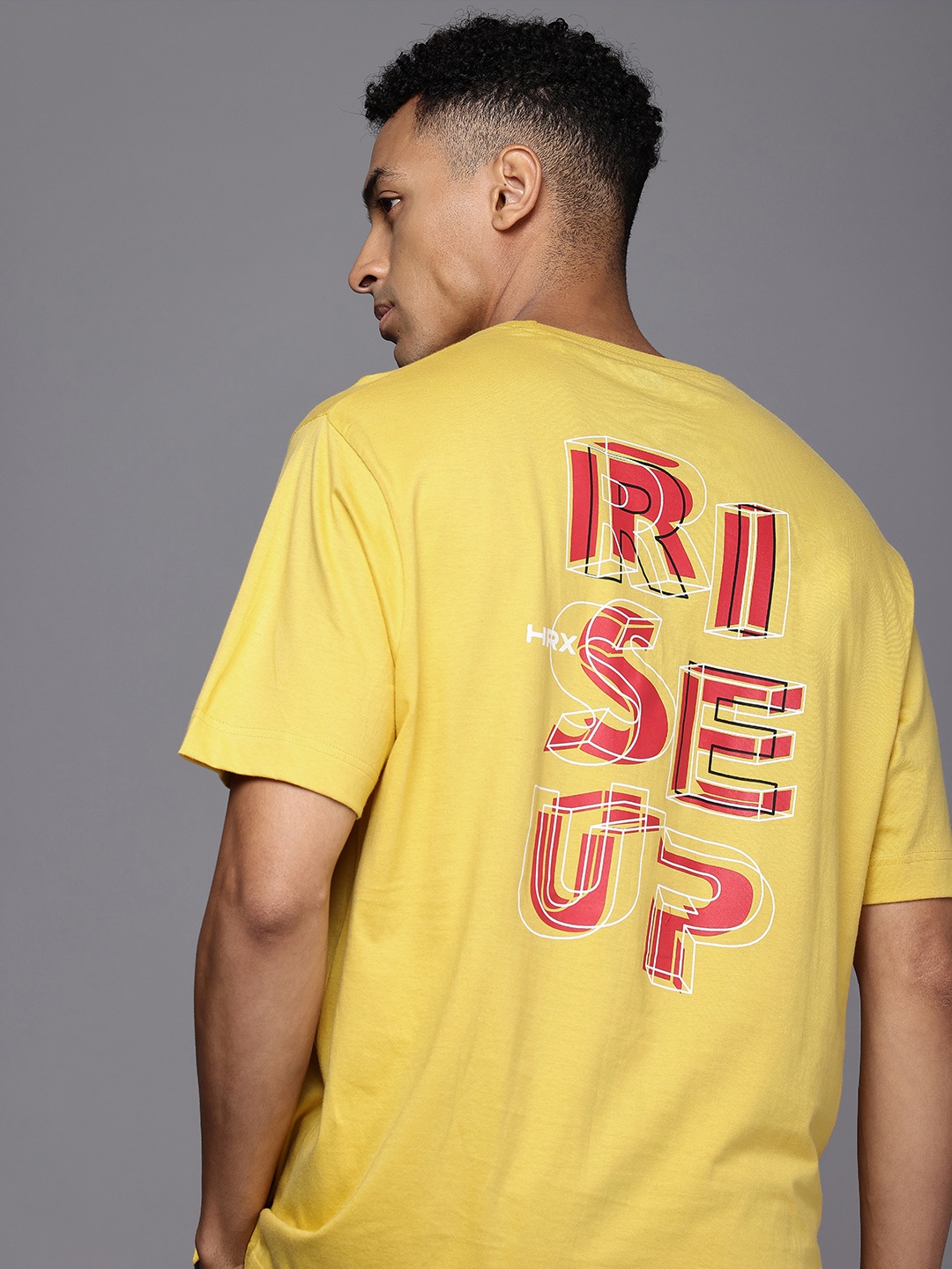 HRX by Hrithik Roshan Men Typography Printed Bio Finish Oversized T-shirt, Yellow
HRX by Hrithik Roshan Men Typography Printed Bio Finish Oversized T-shirt, Yellow
