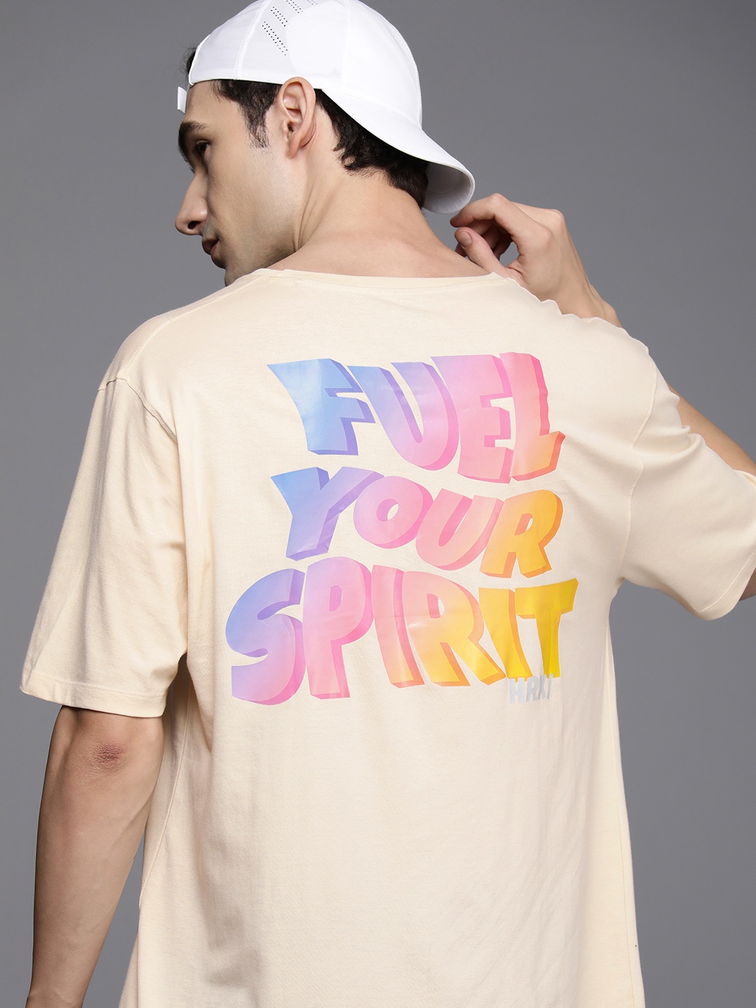 HRX by Hrithik Roshan Men Typography Printed Bio Finish Oversized T-shirt, Beige
HRX by Hrithik Roshan Men Typography Printed Bio Finish Oversized T-shirt, Beige