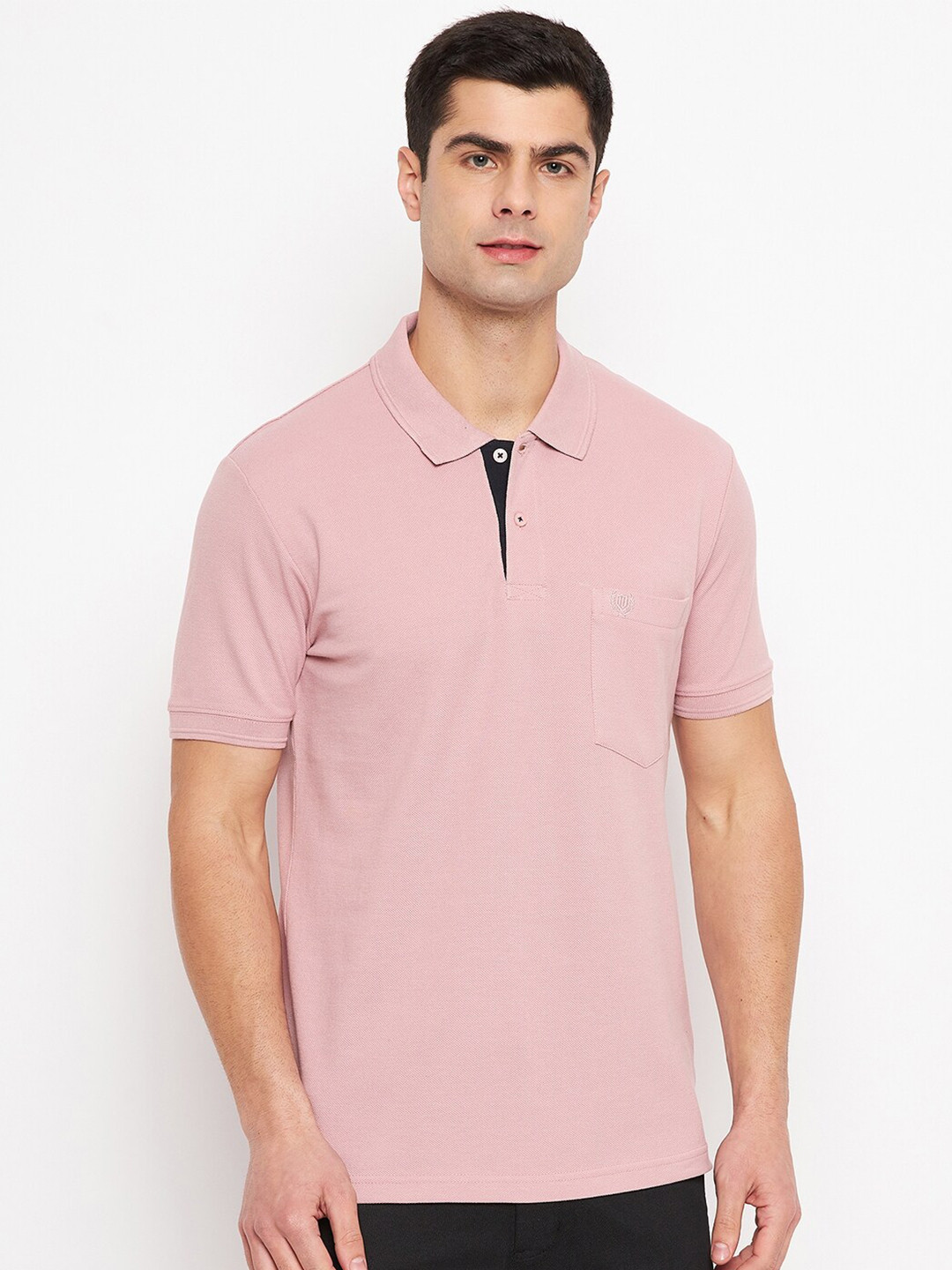 Duke Polo Collar Cotton T-shirt, Mauve
Duke Polo Collar Cotton T-shirt, Mauve