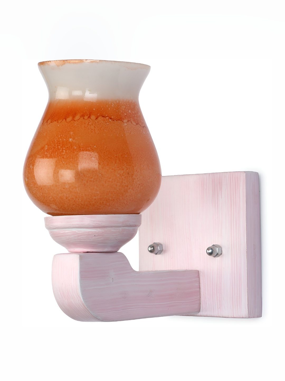 1ST TIME White & Orange Colourblocked Glass Traditional Rectangle Shaped Wall Lamp
1ST TIME White & Orange Colourblocked Glass Traditional Rectangle Shaped Wall Lamp
