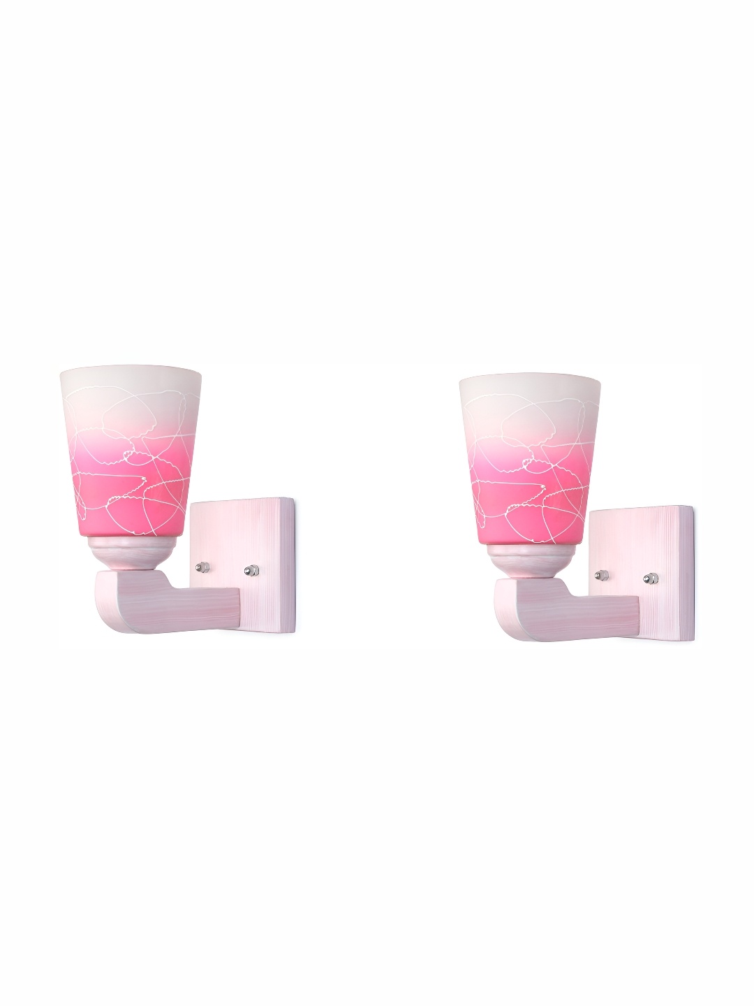 1ST TIME Pink & White 2 Pieces Printed Glass Contemporary Cylinder Shaped Wall Lamps
1ST TIME Pink & White 2 Pieces Printed Glass Contemporary Cylinder Shaped Wall Lamps