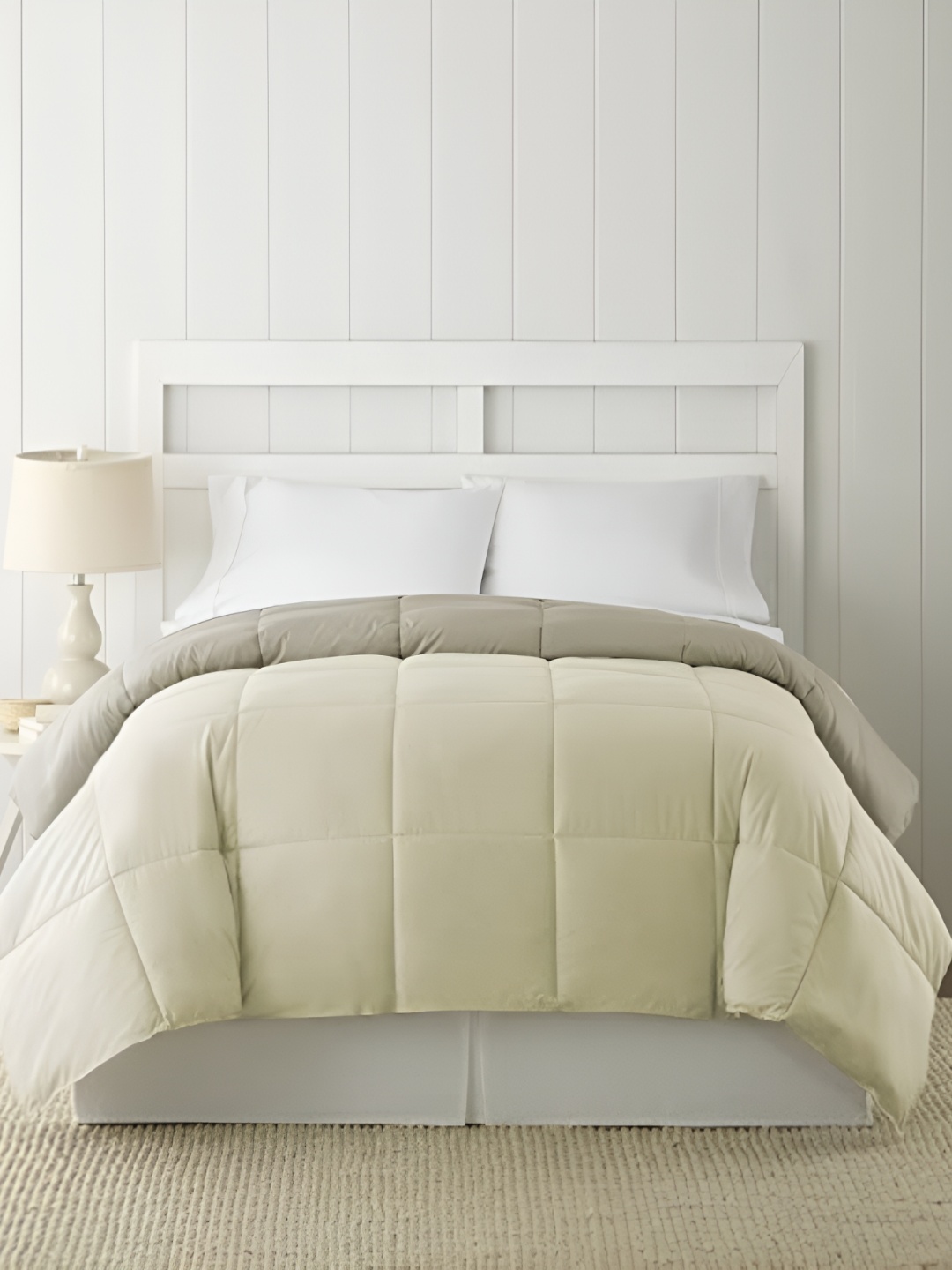 RF RELAXFEEL Grey & Beige Geometric Cotton Heavy Winter 233 GSM Double Bed Comforter
RF RELAXFEEL Grey & Beige Geometric Cotton Heavy Winter 233 GSM Double Bed Comforter
