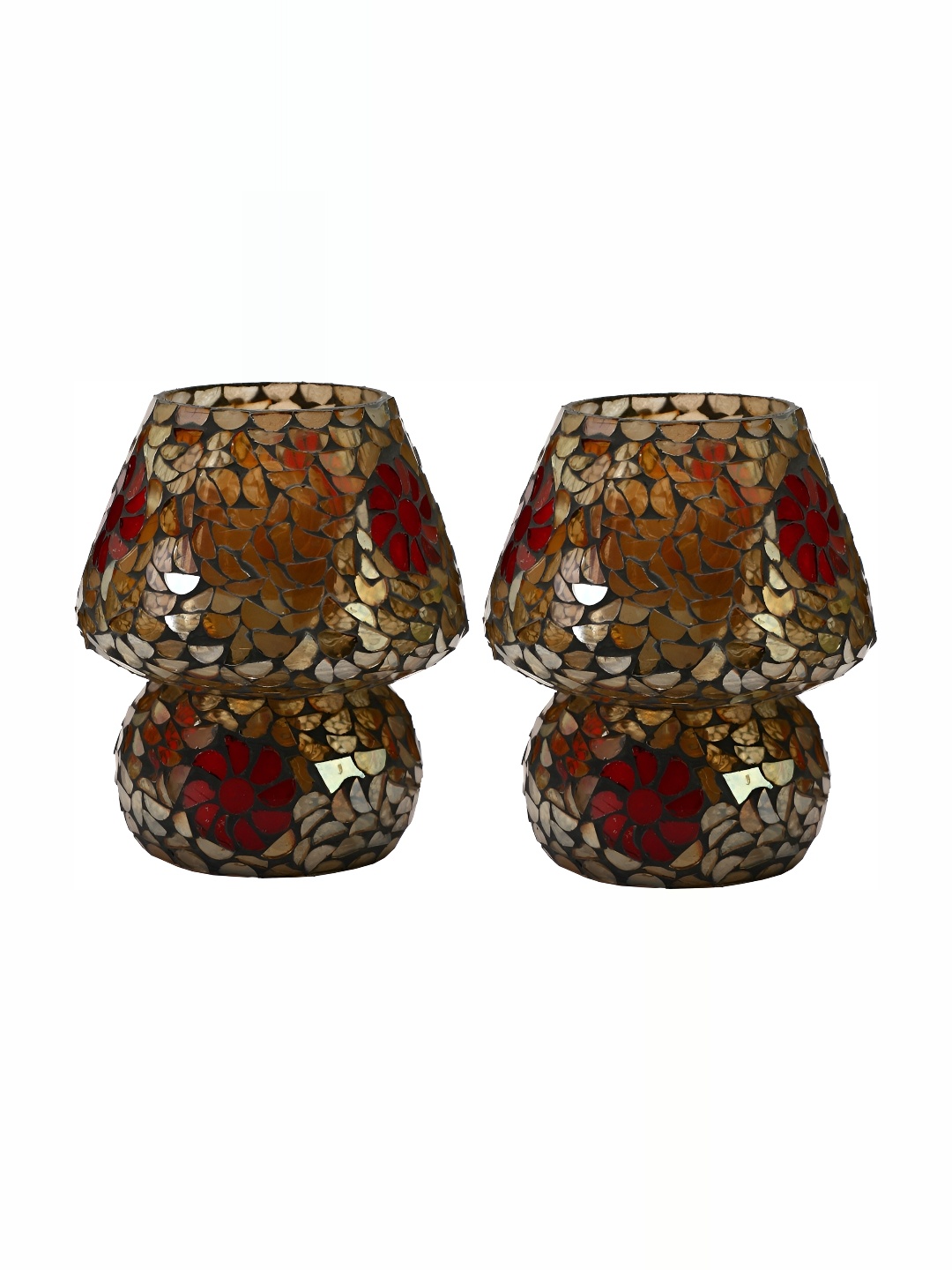 1ST TIME Brown 2 Pieces Printed Glass Traditional Abstract Shaped Table Lamps
1ST TIME Brown 2 Pieces Printed Glass Traditional Abstract Shaped Table Lamps