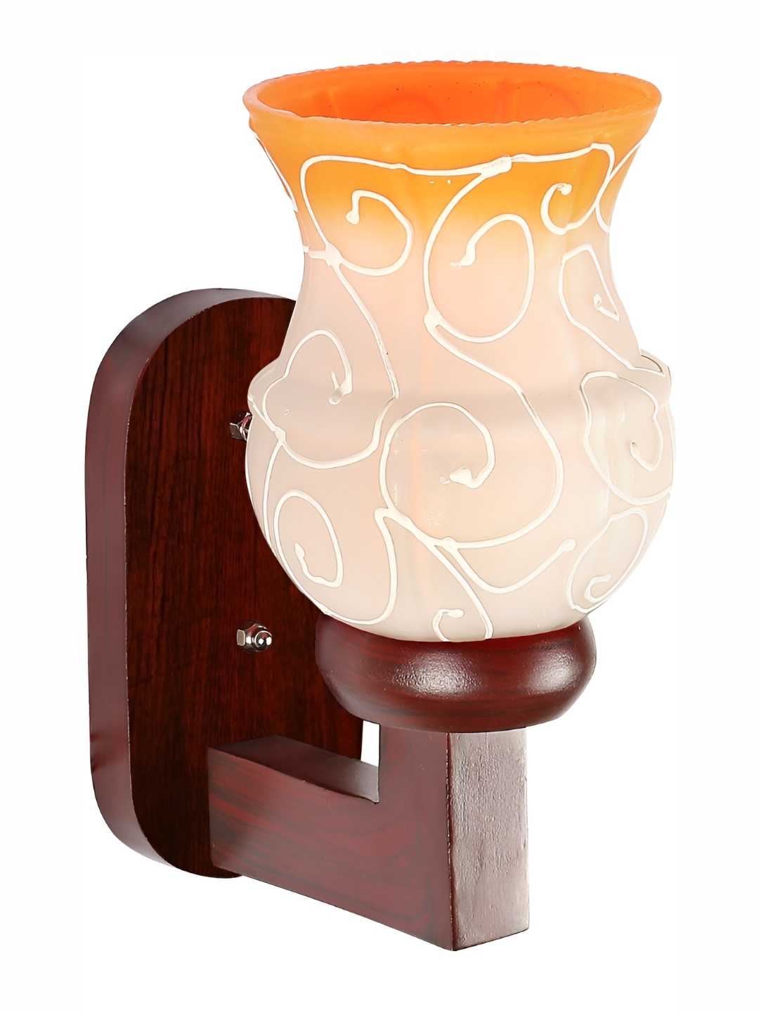 1ST TIME Brown & Pink Printed Glass Traditional Spherical Shaped Wall Lamp
1ST TIME Brown & Pink Printed Glass Traditional Spherical Shaped Wall Lamp