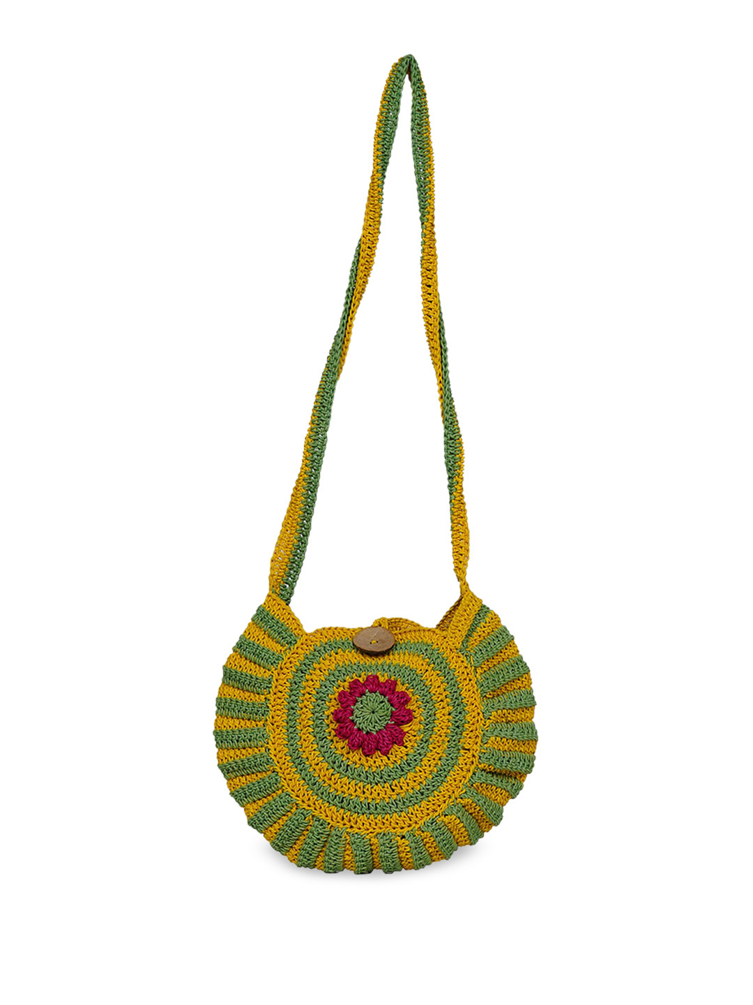 ITIHASIKALA Geometric Embellished Structured Cotton Tote Bag, Yellow
ITIHASIKALA Geometric Embellished Structured Cotton Tote Bag, Yellow