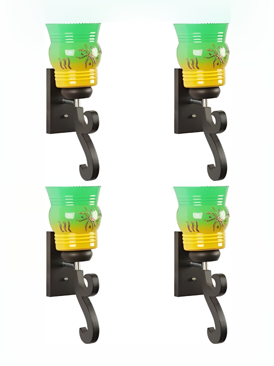 1ST TIME Green & Yellow Colourblocked Glass Traditional Abstract Shaped Shaped Wall Lamp
1ST TIME Green & Yellow Colourblocked Glass Traditional Abstract Shaped Shaped Wall Lamp
