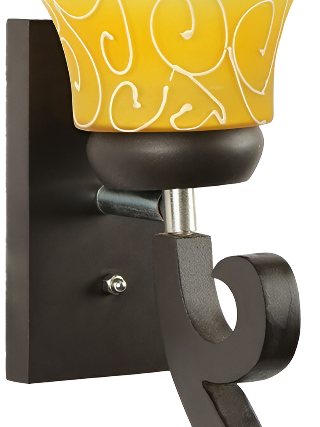 1ST TIME Yellow & Cream-Coloured Textured Glass Traditional Abstract Shaped Shaped Wall Lamp
1ST TIME Yellow & Cream-Coloured Textured Glass Traditional Abstract Shaped Shaped Wall Lamp