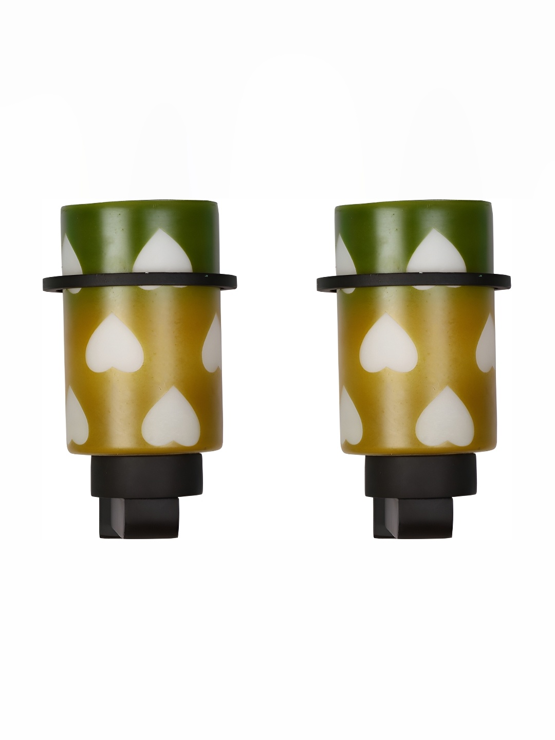 1ST TIME Yellow & Green 2 Pieces Printed Glass Cylindrical Shaped Contemporary Wall Lamps
1ST TIME Yellow & Green 2 Pieces Printed Glass Cylindrical Shaped Contemporary Wall Lamps