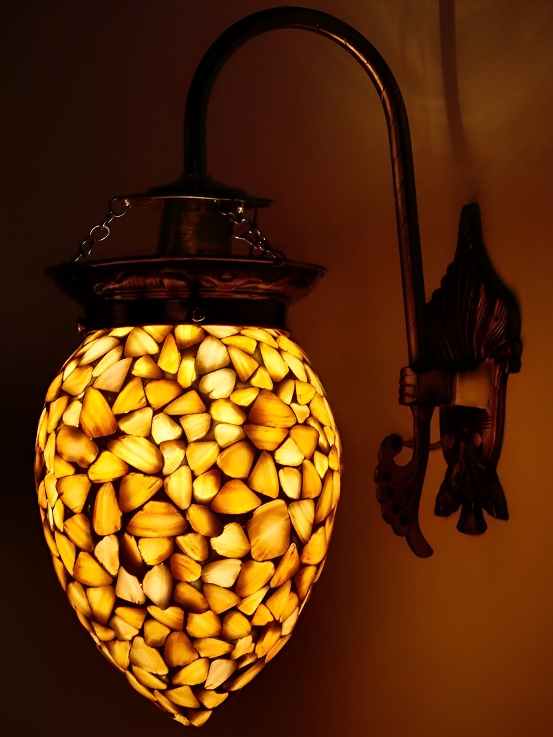 1ST TIME Beige & Gold-Toned Printed Glass Contemporary Spherical Shaped Wall Lamp
1ST TIME Beige & Gold-Toned Printed Glass Contemporary Spherical Shaped Wall Lamp