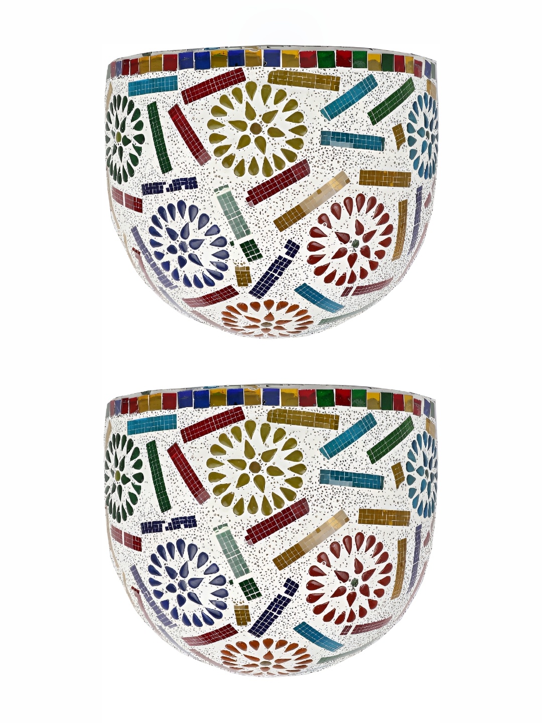 1ST TIME White & Yellow 2 Pieces Printed Glass Abstract Shaped Traditional Wall Lamps
1ST TIME White & Yellow 2 Pieces Printed Glass Abstract Shaped Traditional Wall Lamps