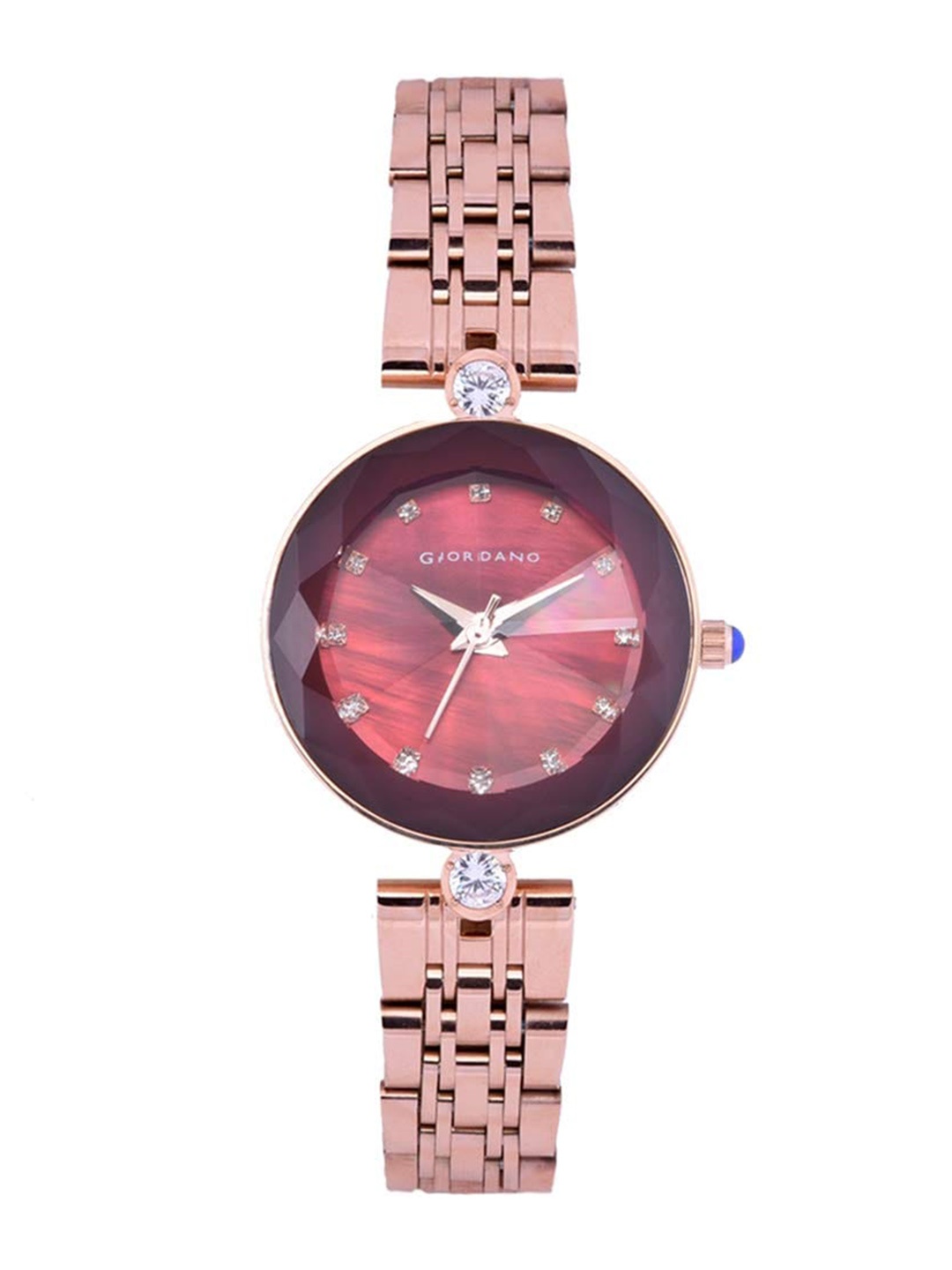 GIORDANO Women Embellished Dial & Bracelet Style Straps Analogue Watch GZ-60014-11, Rose
GIORDANO Women Embellished Dial & Bracelet Style Straps Analogue Watch GZ-60014-11, Rose