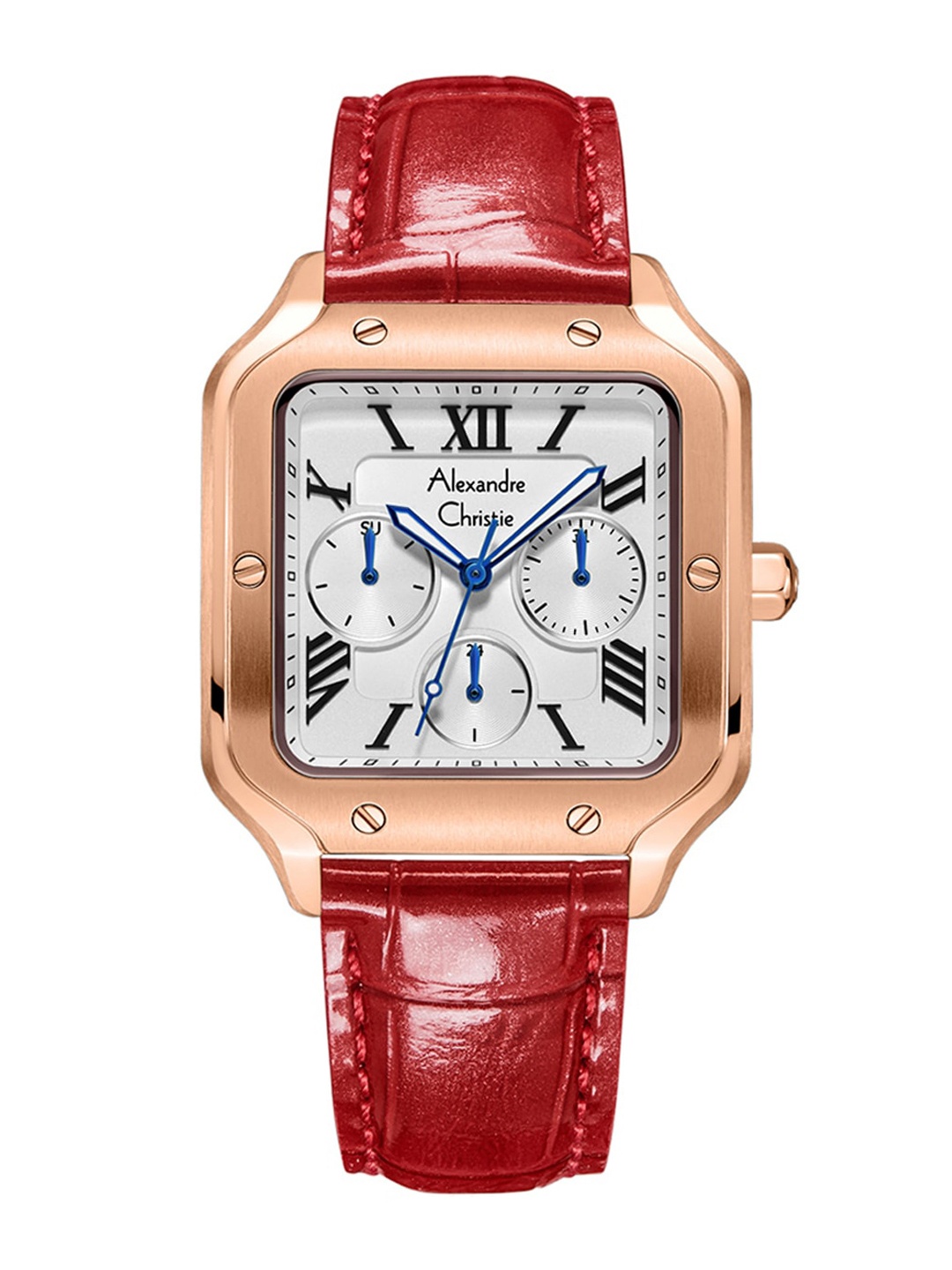 Alexandre Christie Women Dial & Leather Straps Analogue Multi Function Watch 2B18BFLRGSLRE, Red
Alexandre Christie Women Dial & Leather Straps Analogue Multi Function Watch 2B18BFLRGSLRE, Red