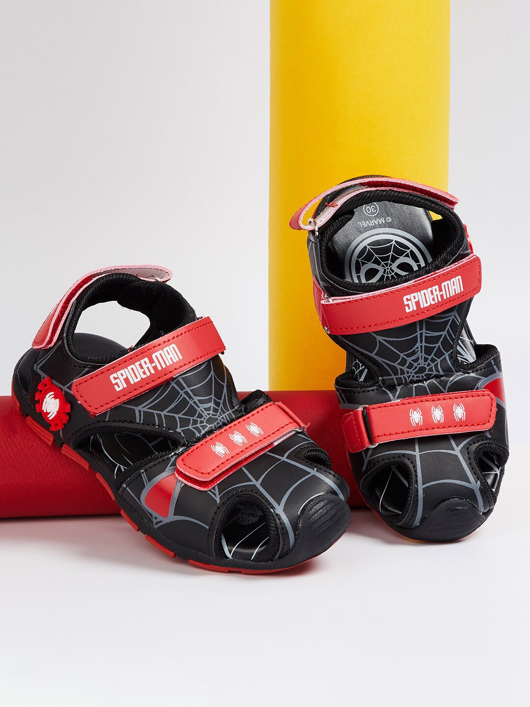 Fame Forever by Lifestyle Boys Spider Man Printed Sports Sandals, Black
Fame Forever by Lifestyle Boys Spider Man Printed Sports Sandals, Black