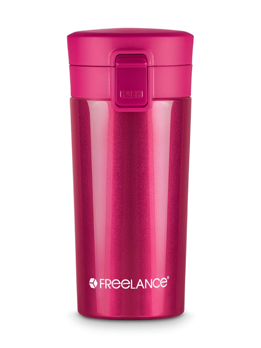Freelance atom Pink Single Stainless Steel Solid Double Wall Vacuum Water Bottle 400 ml
Freelance atom Pink Single Stainless Steel Solid Double Wall Vacuum Water Bottle 400 ml