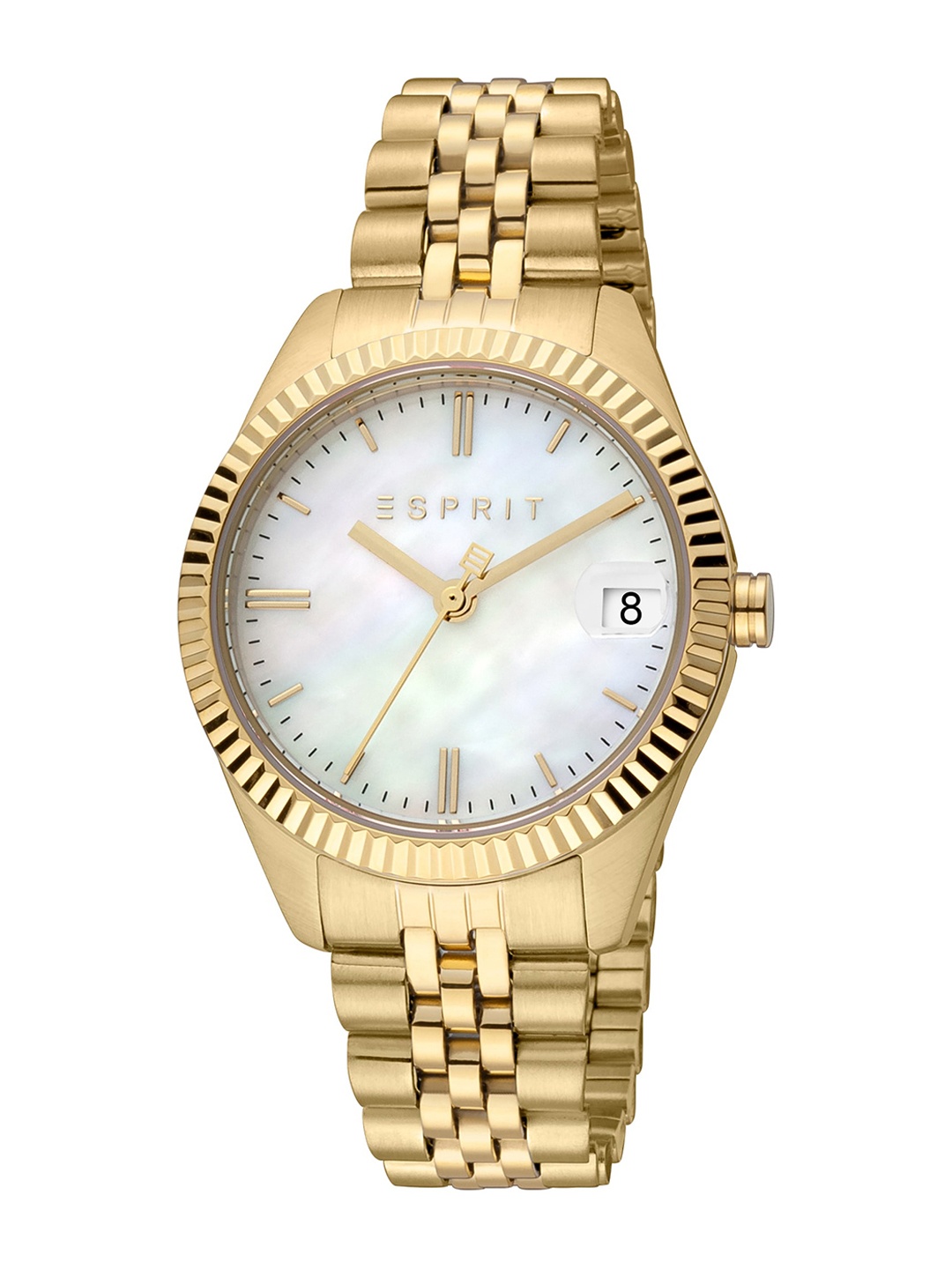 ESPRIT Women Stainless Steel Bracelet Style Straps Analogue Watch ES1L379M1045, Gold
ESPRIT Women Stainless Steel Bracelet Style Straps Analogue Watch ES1L379M1045, Gold