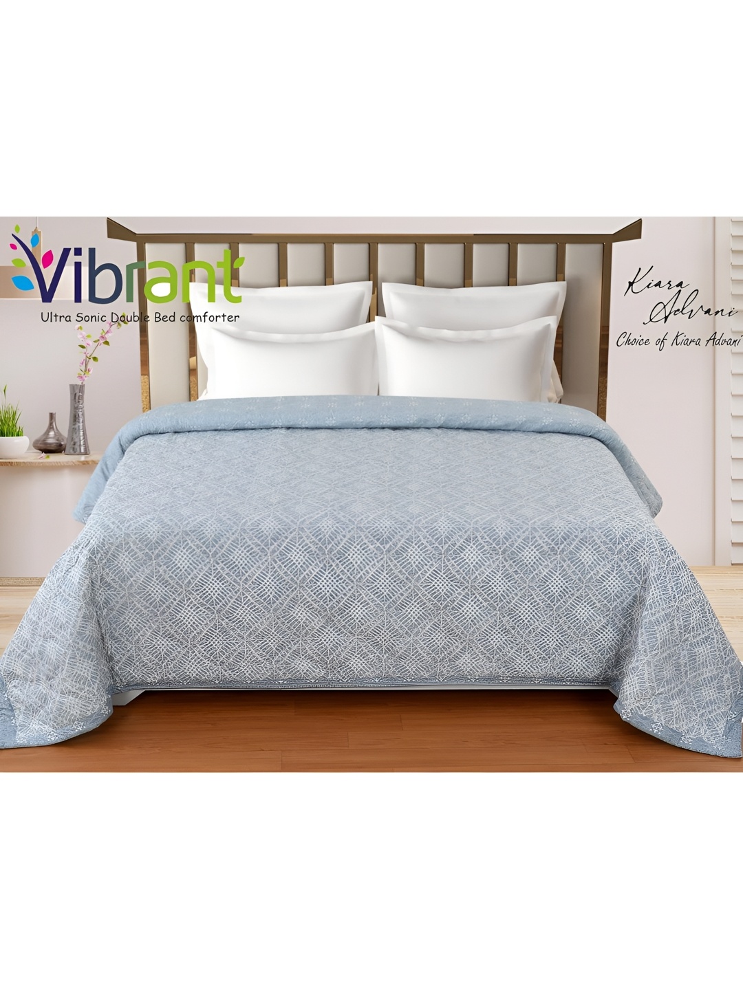 Signature Blue & Off White Geometric Microfiber AC Room 350 GSM Double Bed Comforter
Signature Blue & Off White Geometric Microfiber AC Room 350 GSM Double Bed Comforter