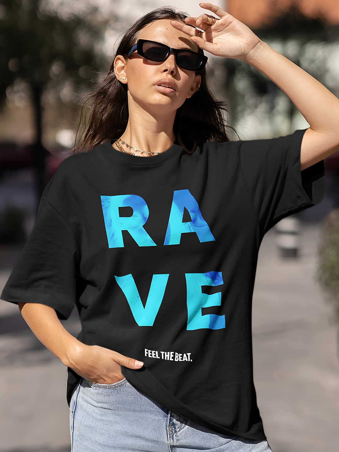 Beetein Lamhein Typography Drop-Shoulder Sleeves Bio Finish Oversized Pure Cotton T-shirt, Black
Beetein Lamhein Typography Drop-Shoulder Sleeves Bio Finish Oversized Pure Cotton T-shirt, Black
