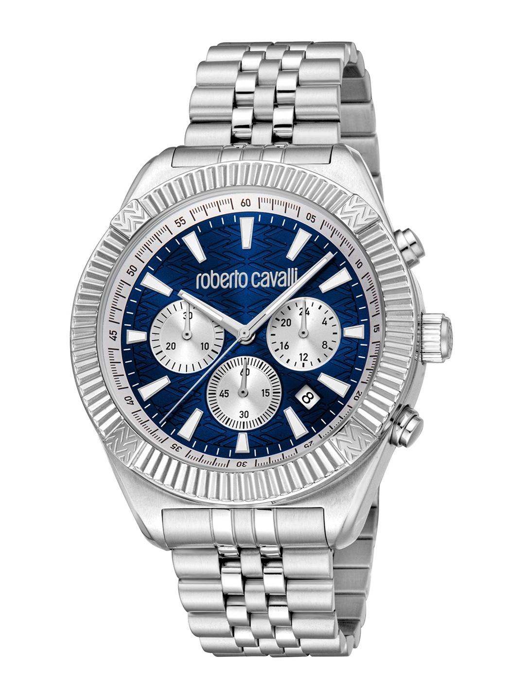 Roberto Cavalli Men Patterned Dial & Stainless Steel Straps Analogue Watch RC5G088M0055, Silver
Roberto Cavalli Men Patterned Dial & Stainless Steel Straps Analogue Watch RC5G088M0055, Silver