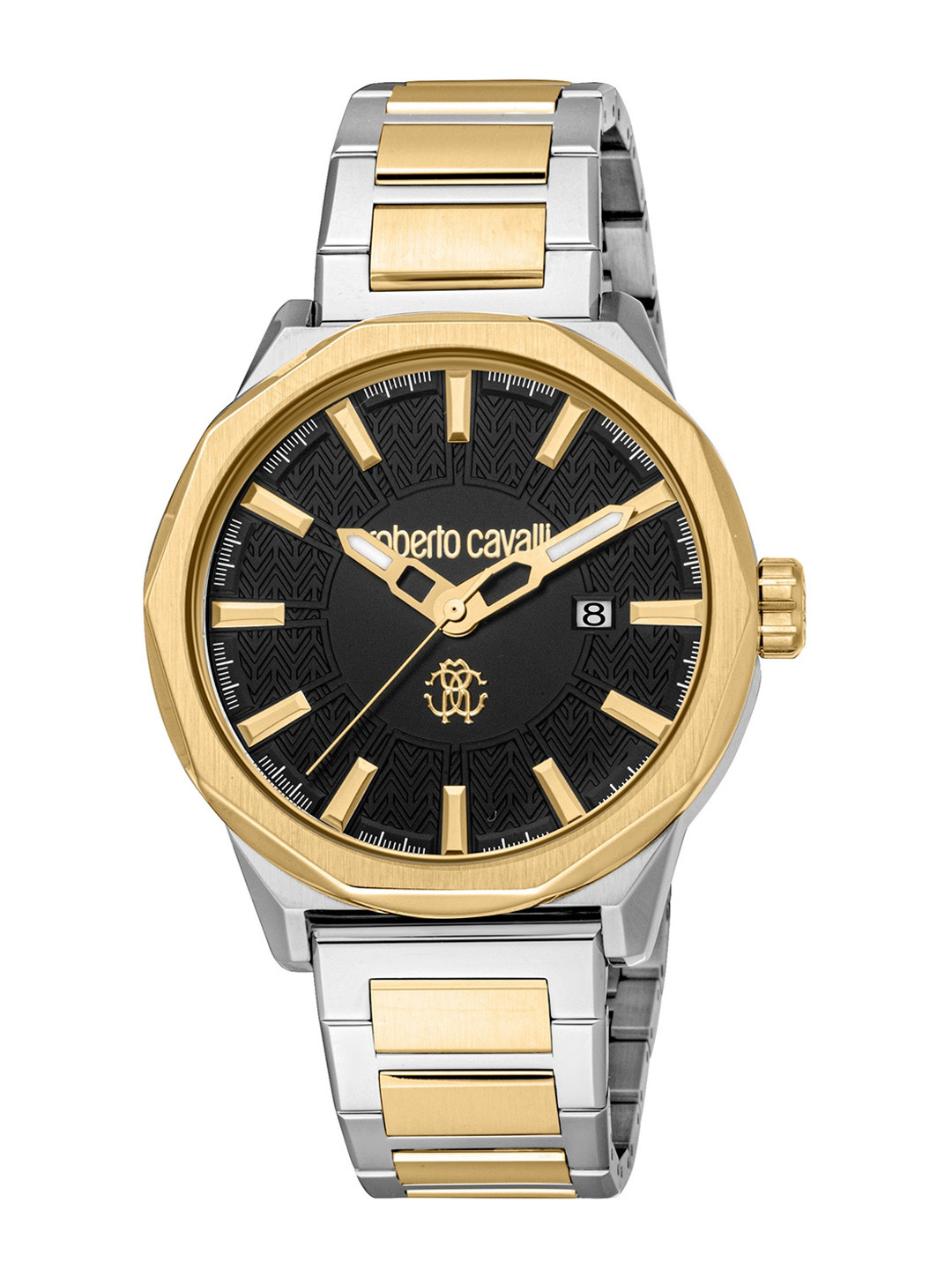 Roberto Cavalli Men Stainless Steel Bracelet Style Straps Analogue Watch RC5G086M0065, Silver
Roberto Cavalli Men Stainless Steel Bracelet Style Straps Analogue Watch RC5G086M0065, Silver