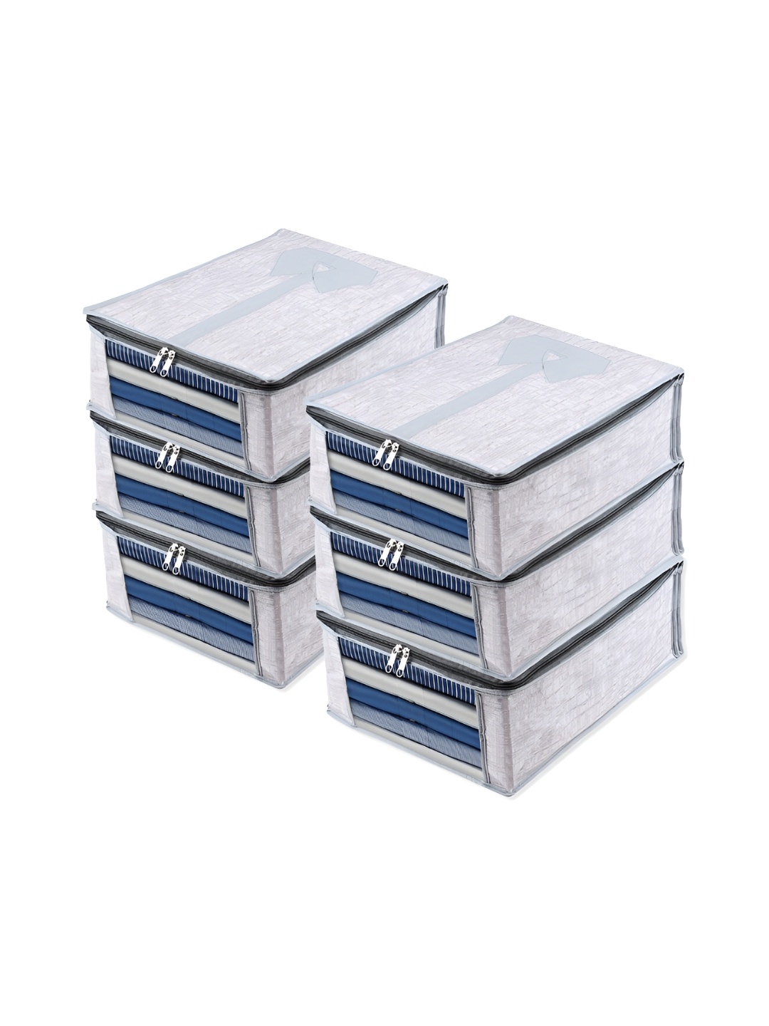 Kuber Industries Grey & Transparent 6 Pieces Jute Printed Shirt Cover Wardrobe Organisers
Kuber Industries Grey & Transparent 6 Pieces Jute Printed Shirt Cover Wardrobe Organisers