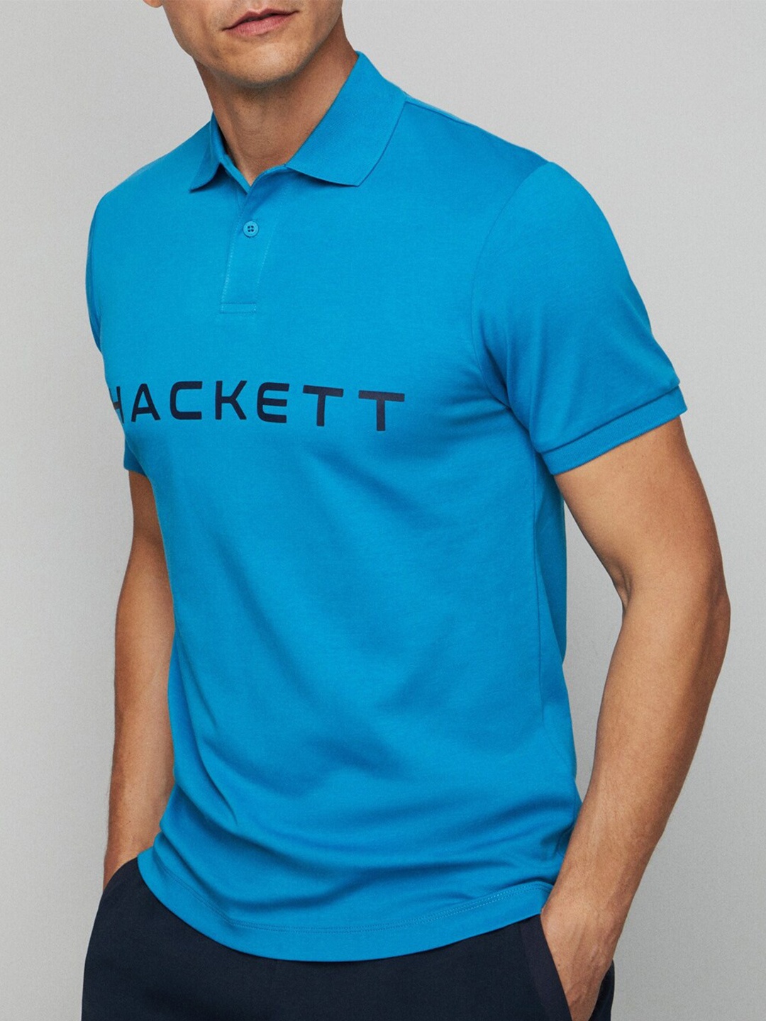 HACKETT LONDON Typography Printed Round Neck Short Sleeves Cotton Casual T-shirt, Blue
HACKETT LONDON Typography Printed Round Neck Short Sleeves Cotton Casual T-shirt, Blue
