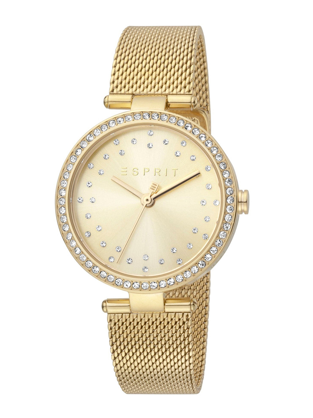 ESPRIT Women Embellished Dial Bracelet Style Straps Analogue Watch ES1L199M0055, Gold
ESPRIT Women Embellished Dial Bracelet Style Straps Analogue Watch ES1L199M0055, Gold